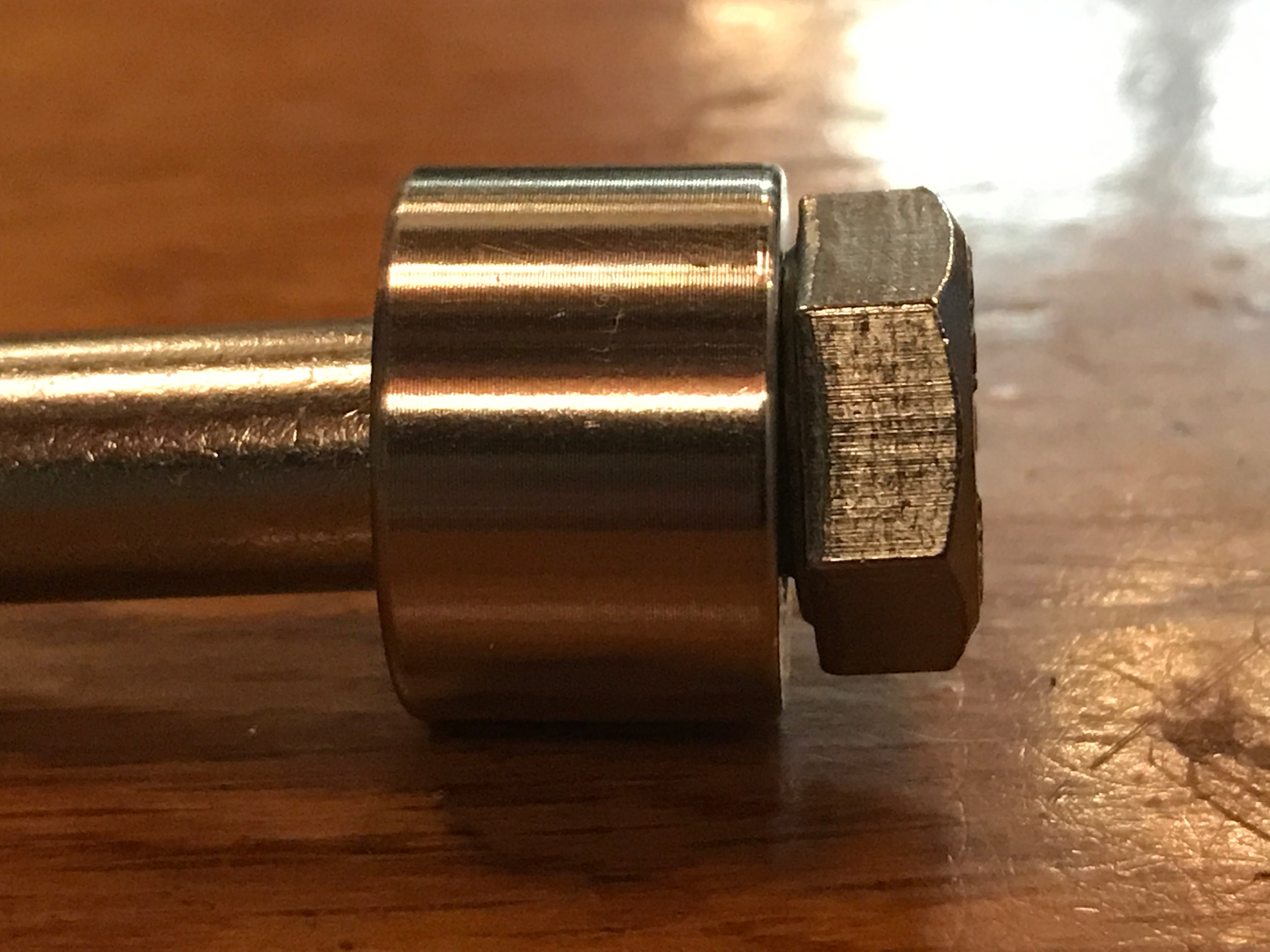 EXTSW .383” ID x .650” OD x 1/2” Thick 316 Stainless Spacers