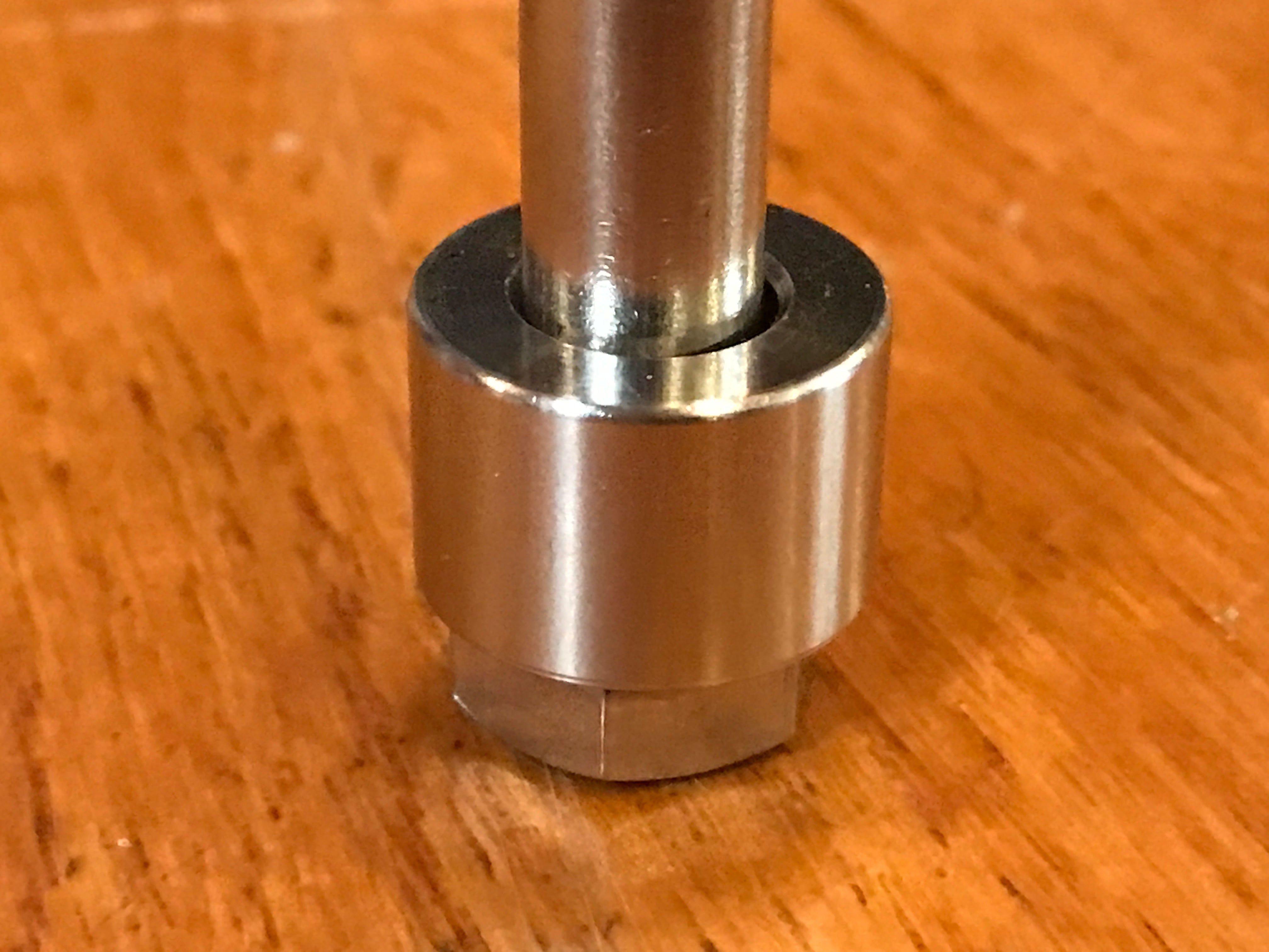 EXTSW .383” ID x .650” OD x 1/2” Thick 316 Stainless Spacers