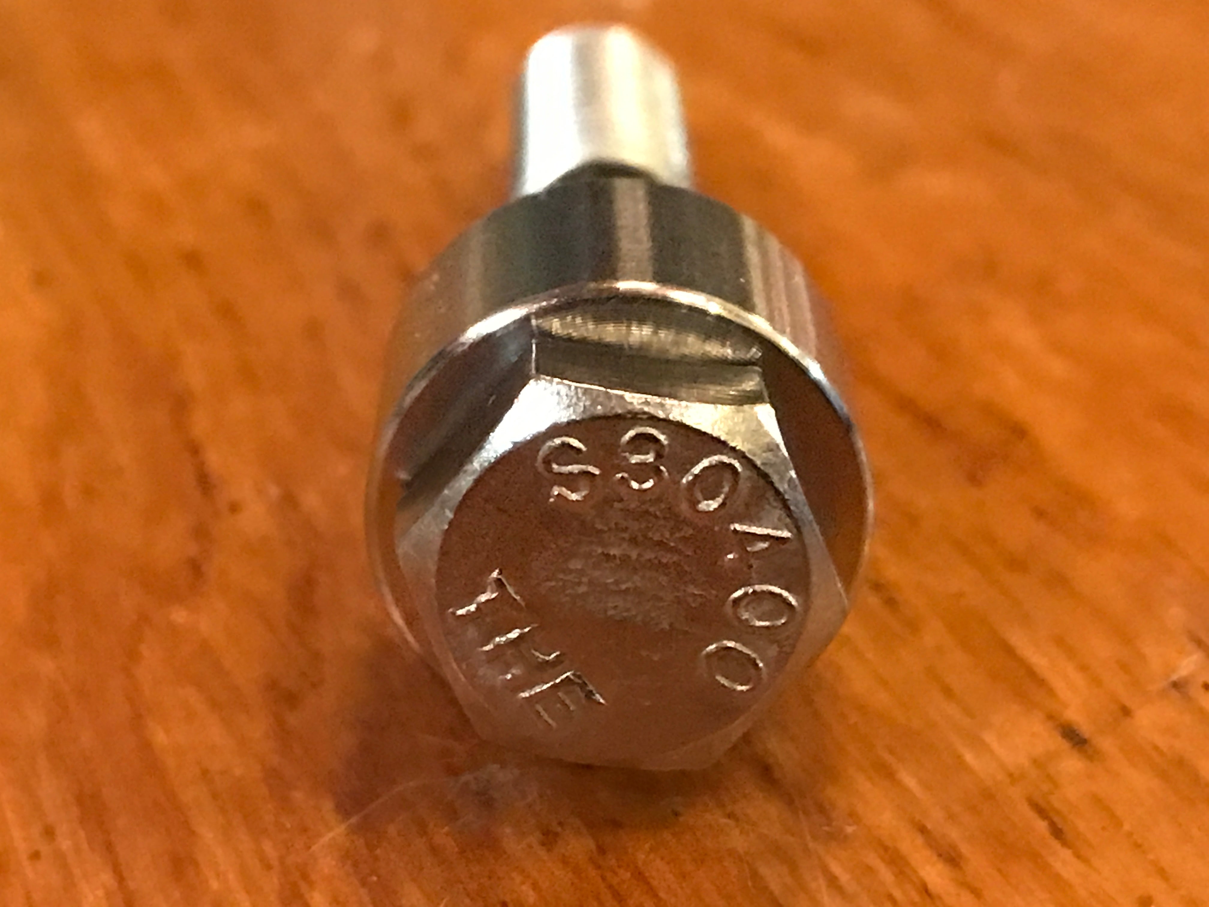 EXTSW .383” ID x .650” OD x 1/2” Thick 316 Stainless Spacers