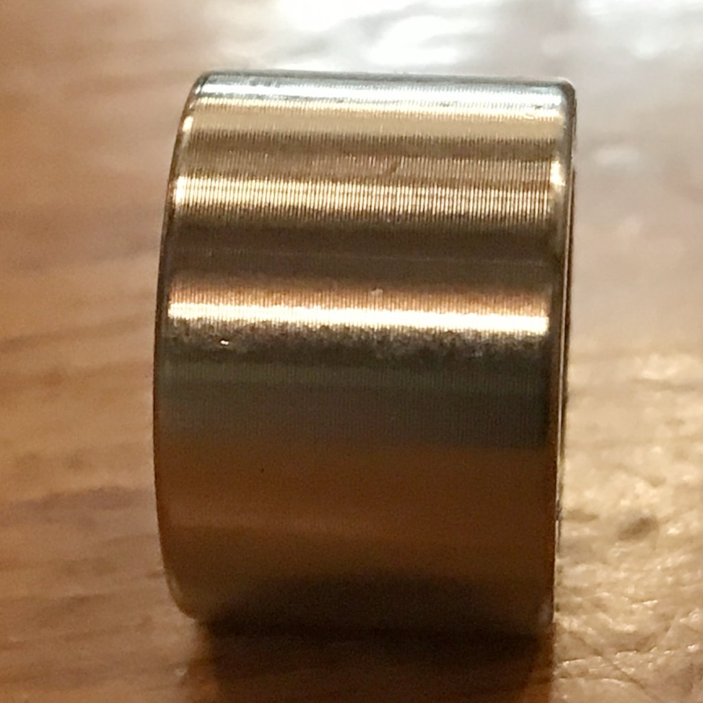 EXTSW 7/16” ID x .740" OD x 1/2" Thick 304 Stainless Spacer