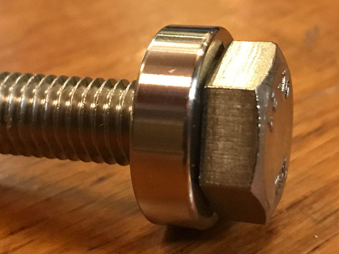 EXTSW 10.16 mm ID x 22 mm OD x 6.35mm Thick 304 Stainless Washer