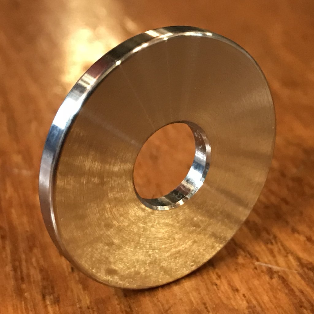 EXTSW 10.16 mm ID x 31.5 mm OD x 3.2 mm Thick 316 Stainless Washer