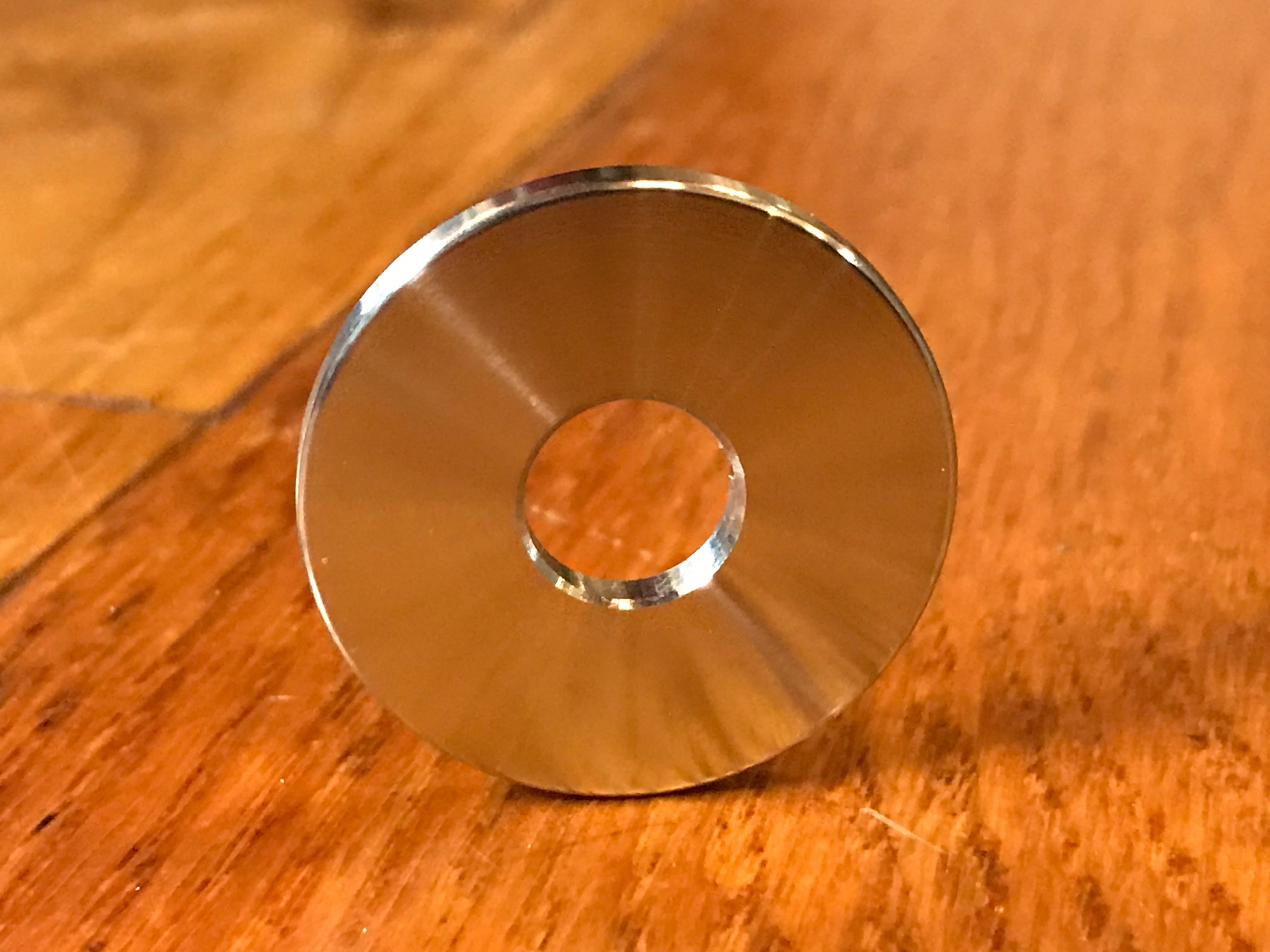 EXTSW 10.16 mm ID x 31.5 mm OD x 3.2 mm Thick 304 Stainless Washer