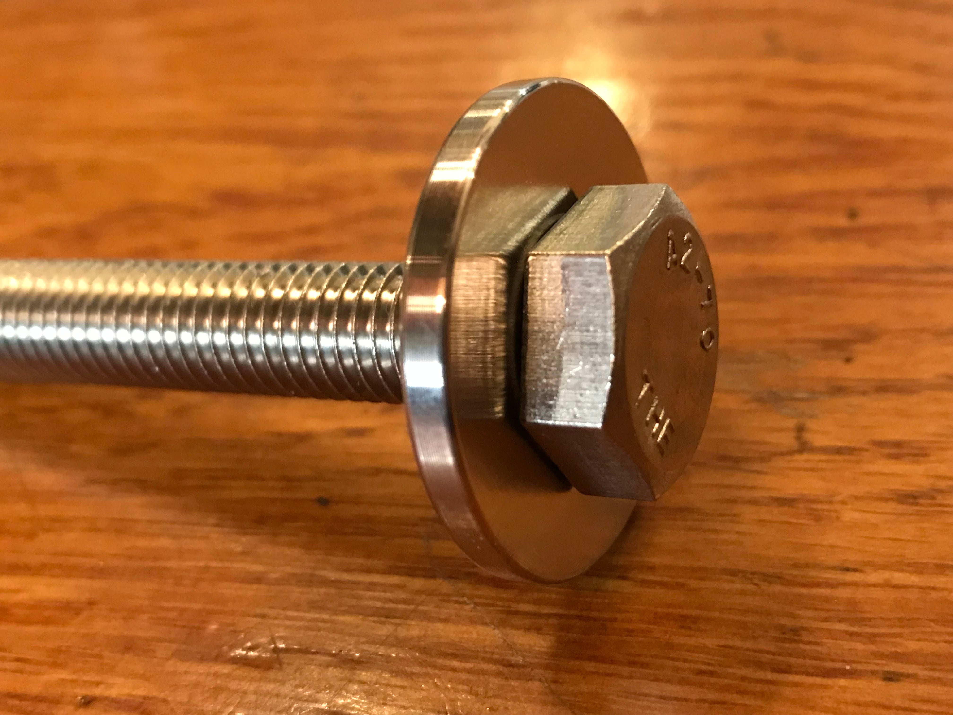 EXTSW 10.16 mm ID x 31.5 mm OD x 3.2 mm Thick 304 Stainless Washer