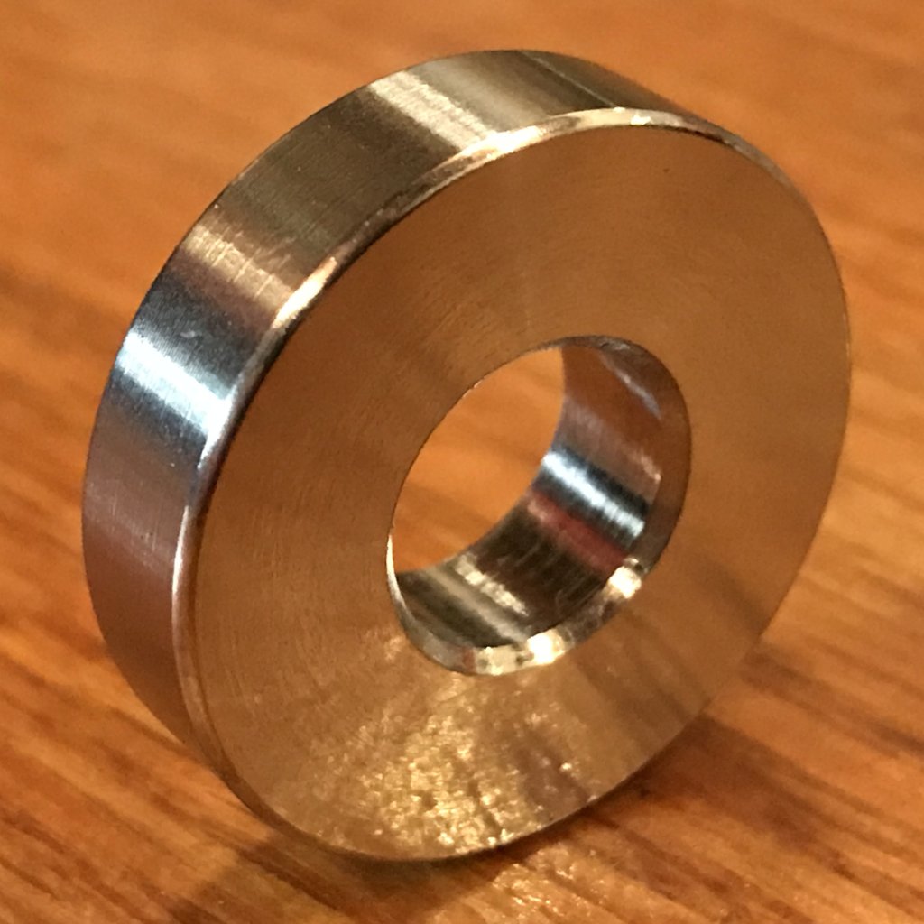 EXTSW 10.16 mm ID x 25.15 mm OD x 6.35 mm Thick 316 Stainless Washer