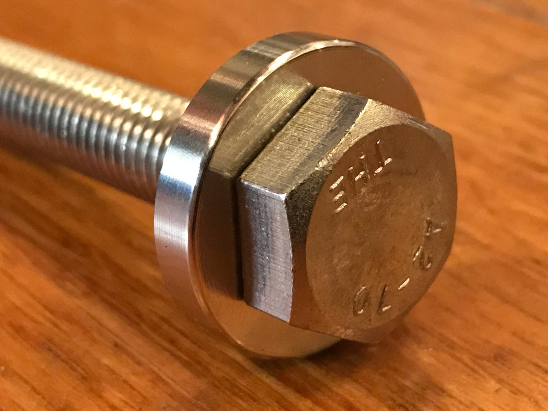 EXTSW 10.16 mm ID x 31.5 mm OD x 6.35 mm Thick 316 Stainless Washer