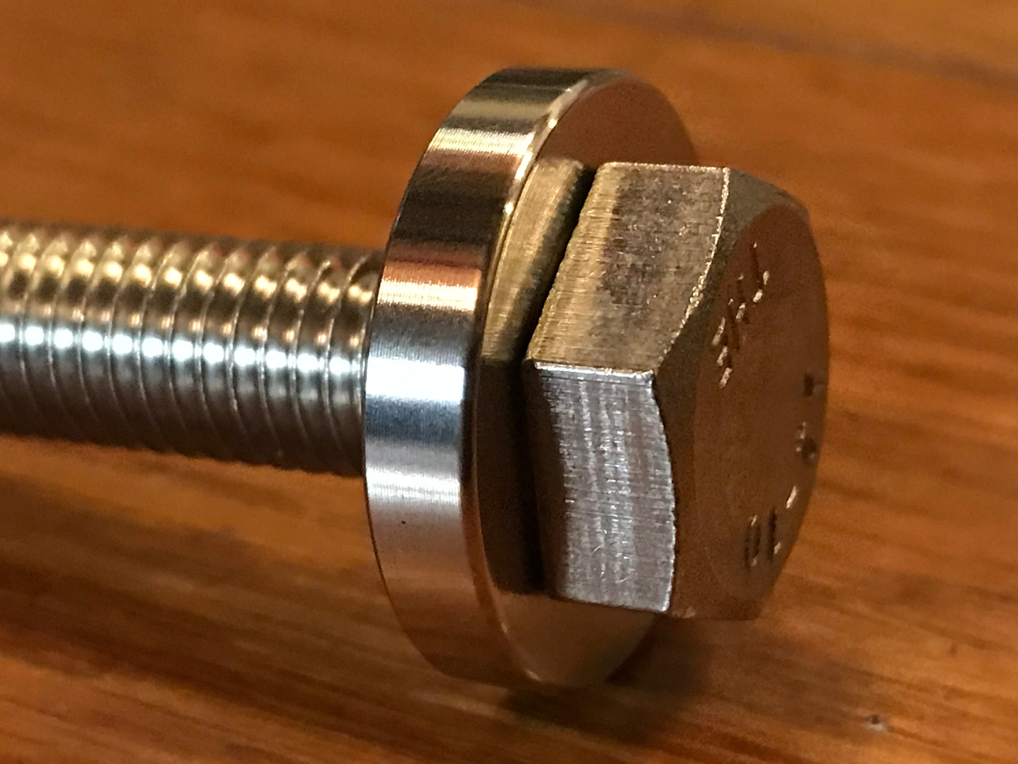 EXTSW 10.16 mm ID x 31.5 mm OD x 6.35 mm Thick 316 Stainless Washer