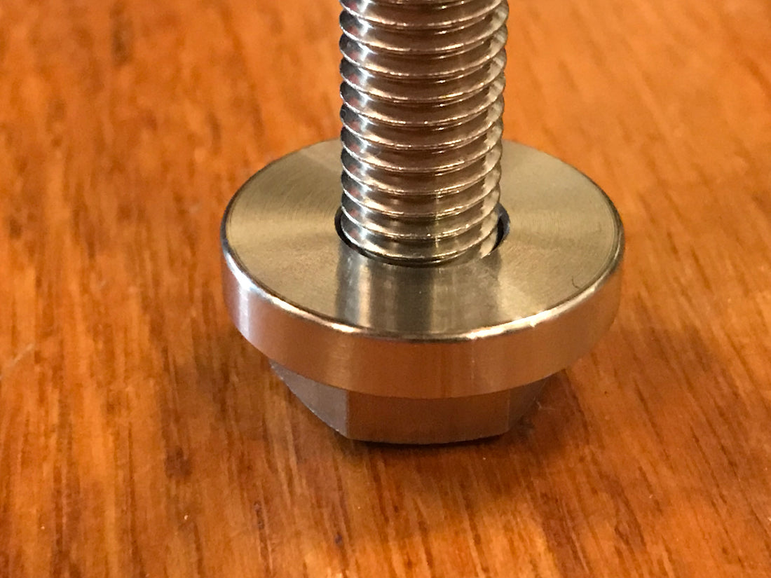 EXTSW 10.16 mm ID x 31.5 mm OD x 6.35 mm Thick 316 Stainless Washer