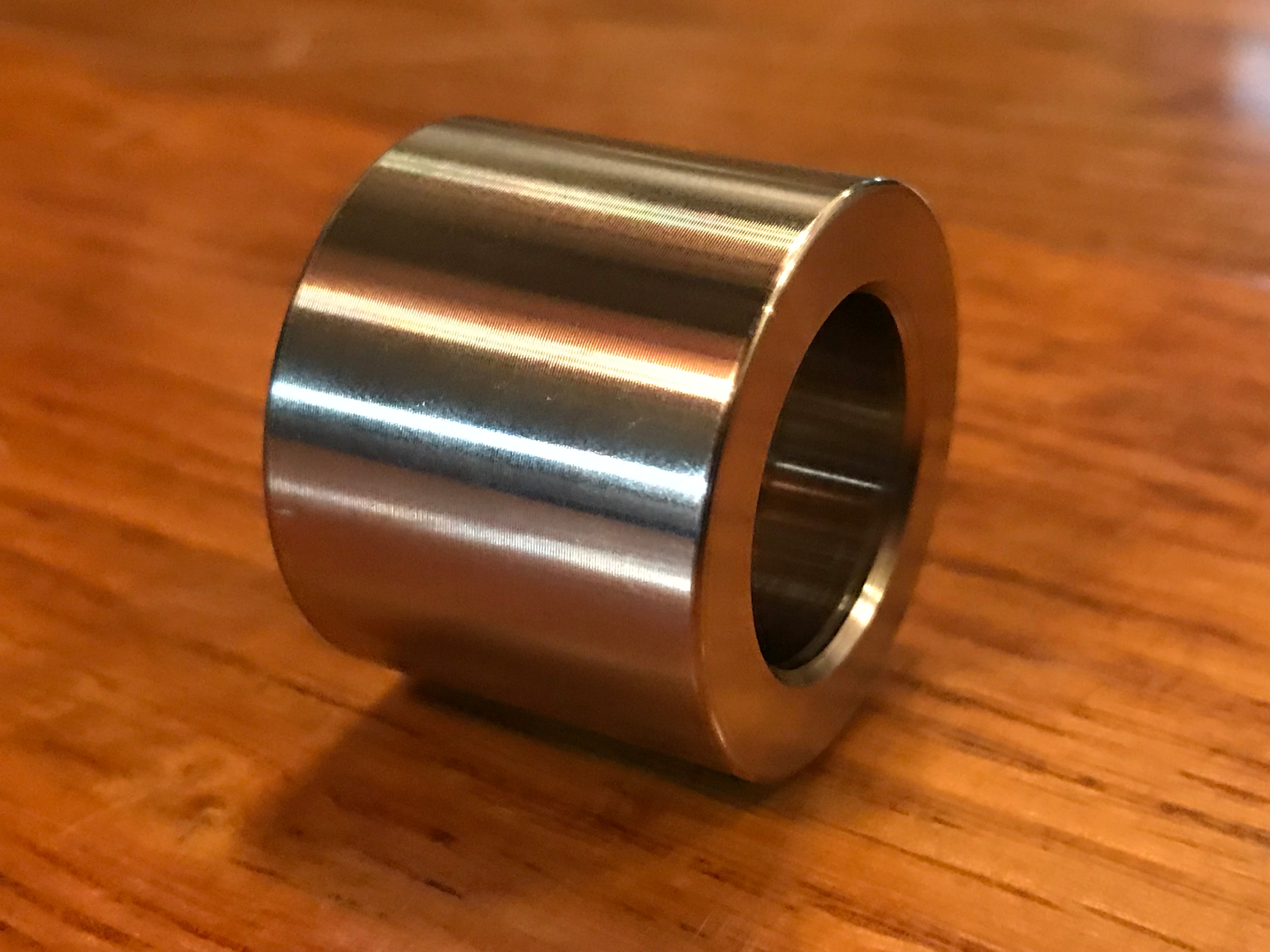 EXTSW .783” ID x 1.240" OD x 1” Long 316 Stainless Spacer