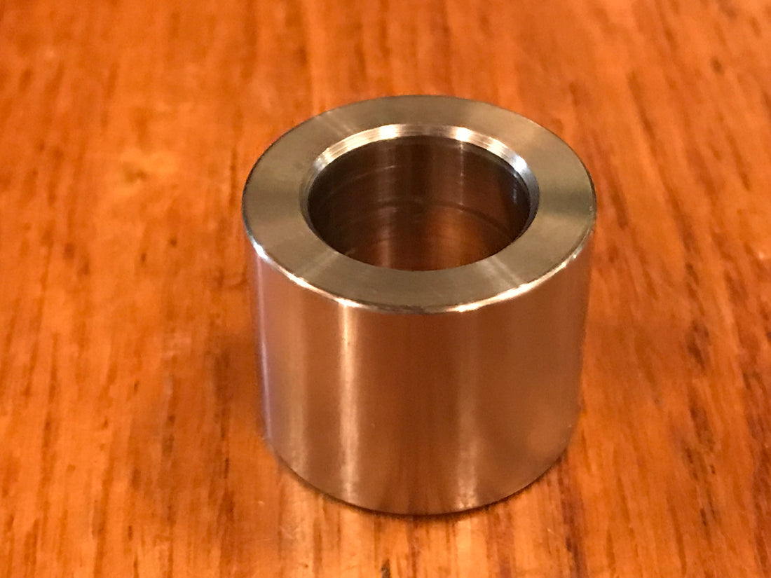 EXTSW .783” ID x 1.240" OD x 1" Long 304 Stainless Spacer