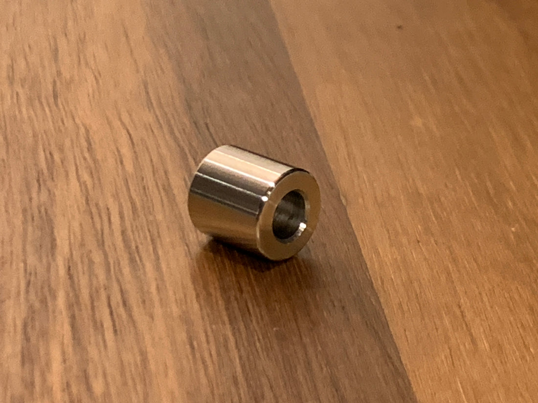 EXTSW .257” ID x .490" OD x 1/2” Long 316 Stainless Spacer