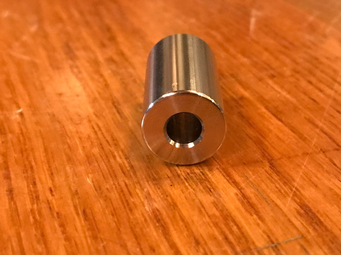 EXTSW .257” ID x .615" OD x 1 1/8" Long 316 Stainless Spacer