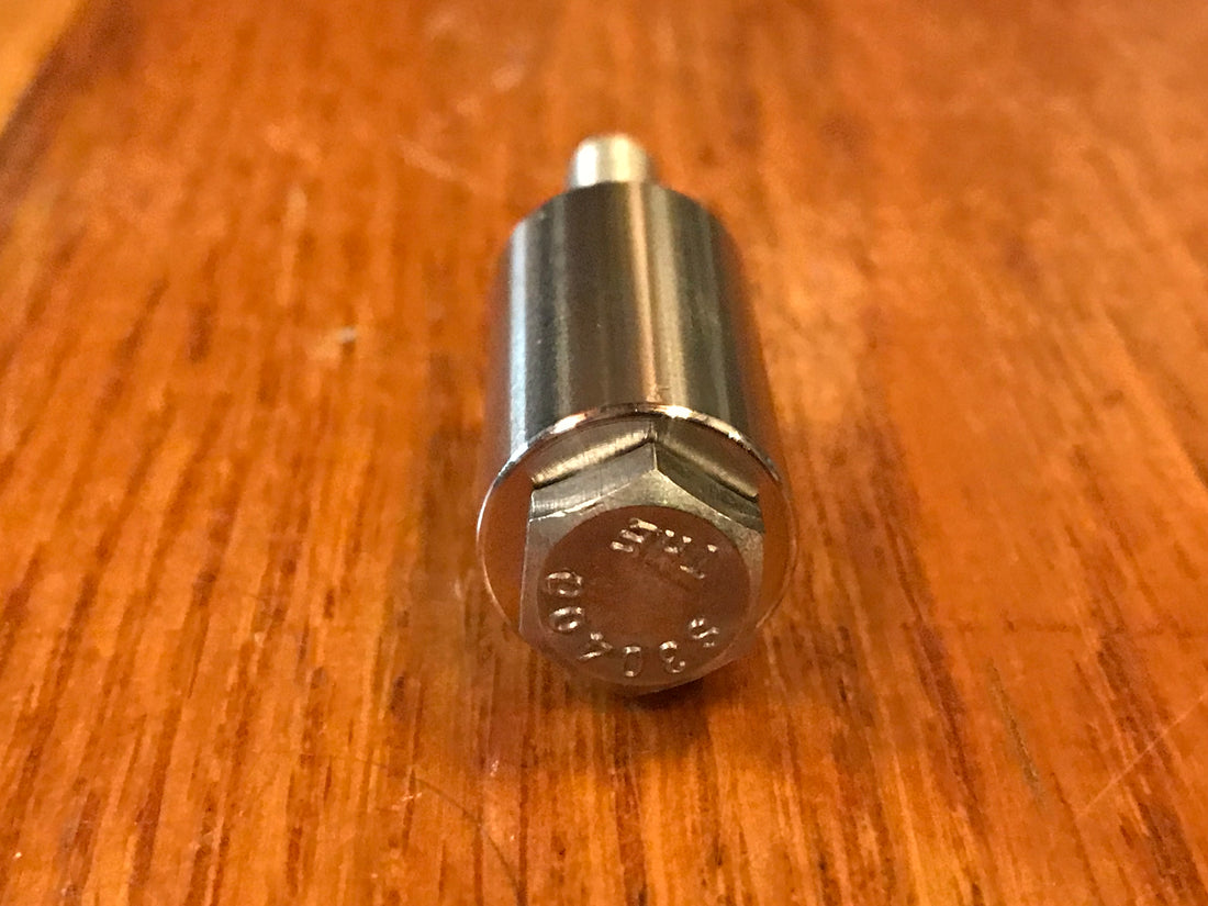 EXTSW .257” ID x .615" OD x 1 1/8" Long 316 Stainless Spacer