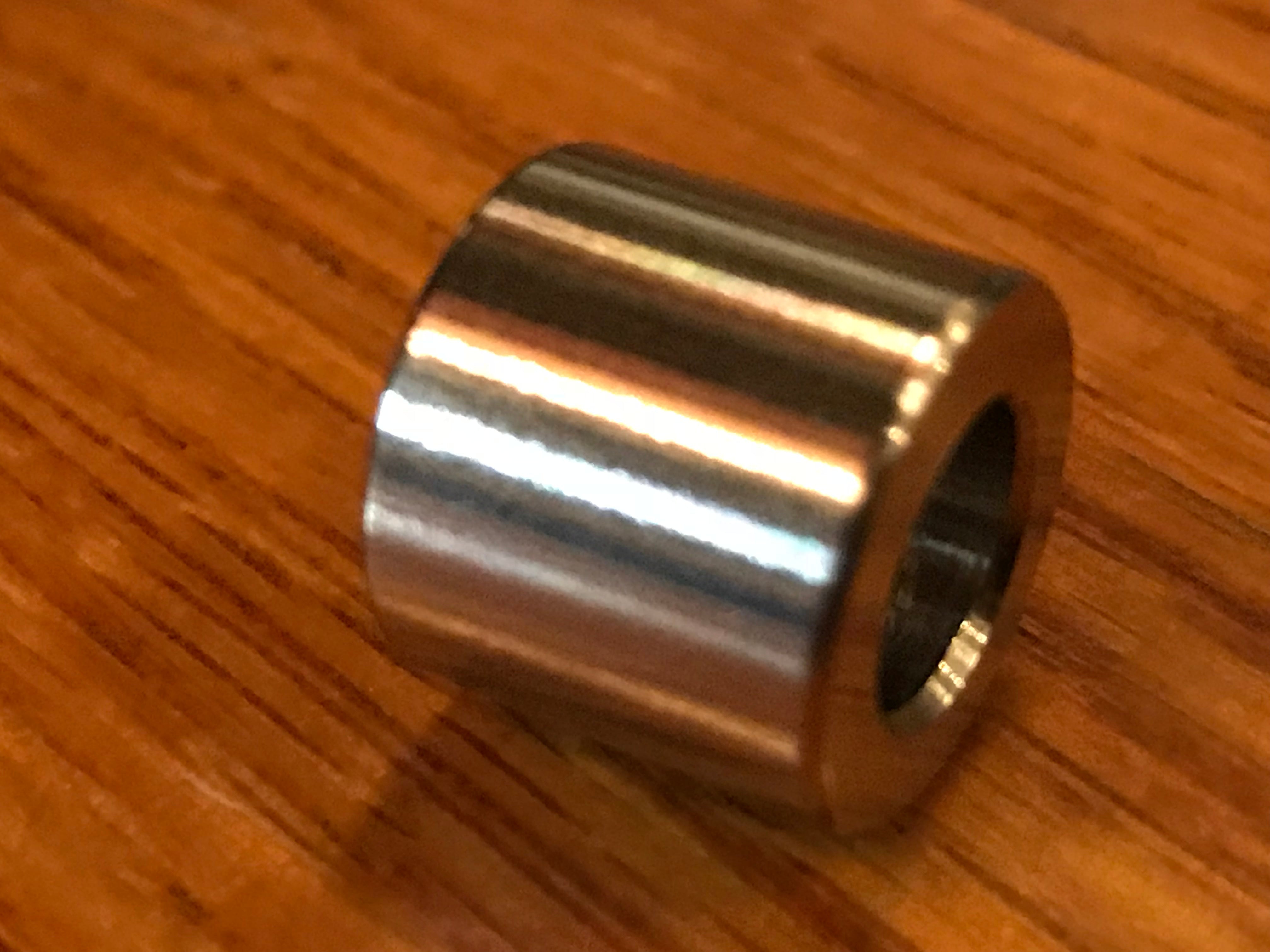 EXTSW .323" ID x .562" OD x 1/2" Long 316 Stainless Spacer