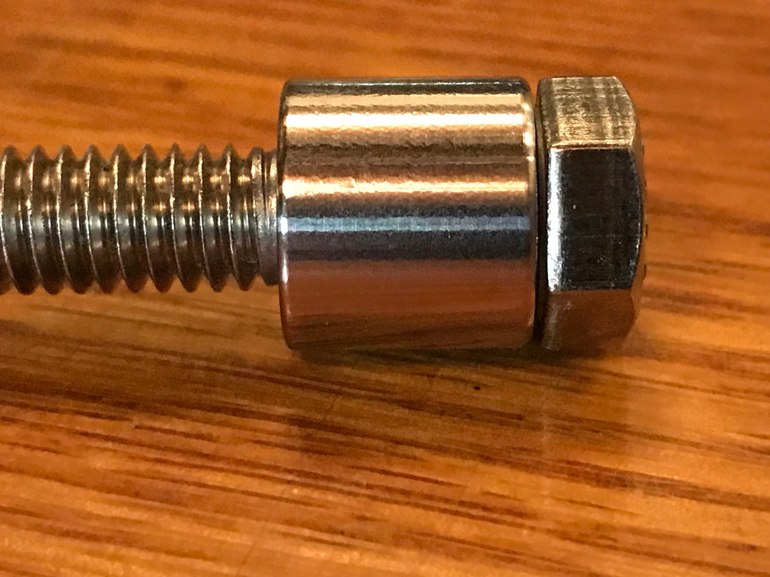 EXTSW .323" ID x .562" OD x 1/2" Long 316 Stainless Spacer