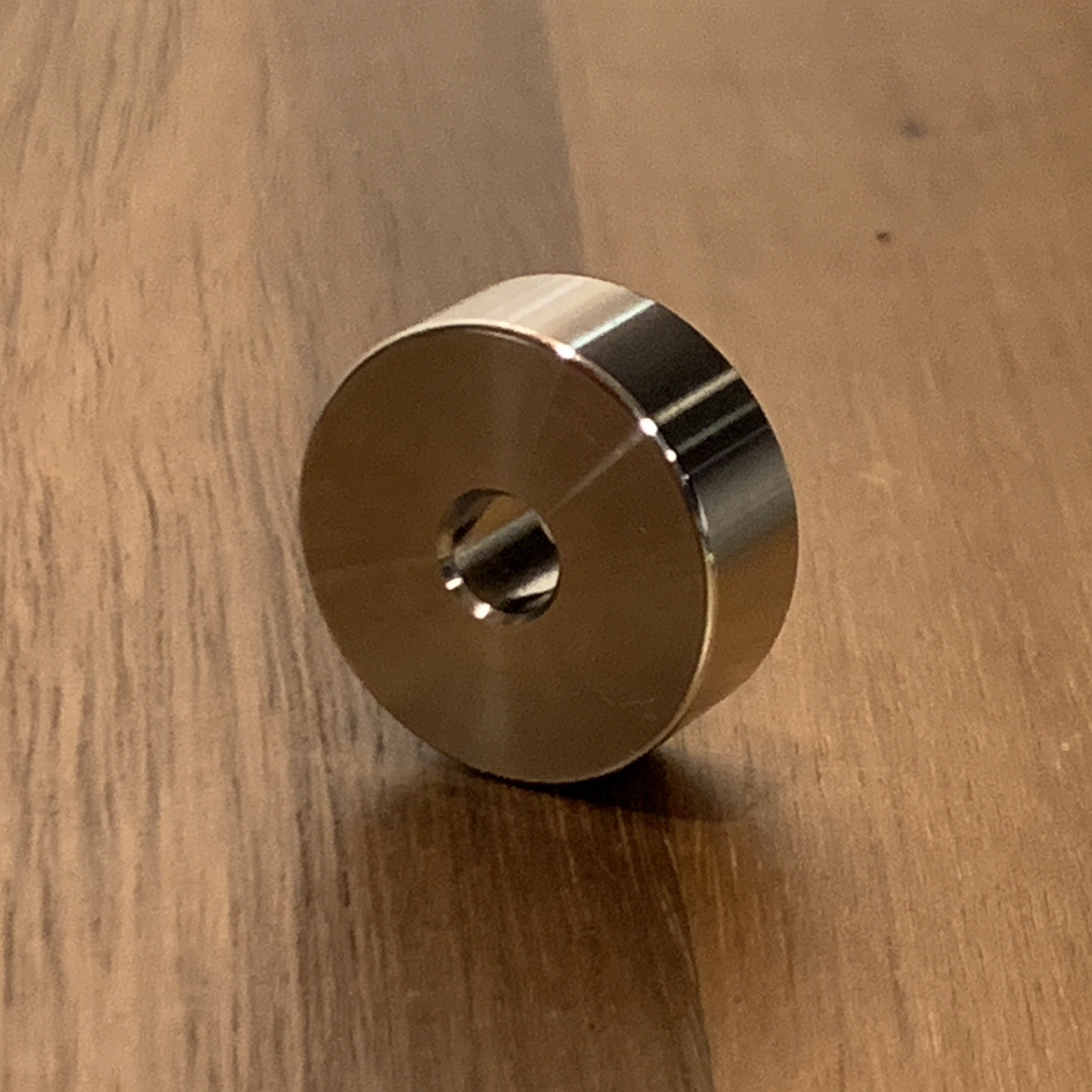 EXTSW .257” ID x .990"  OD x 3/8” Long 316 Stainless Spacer