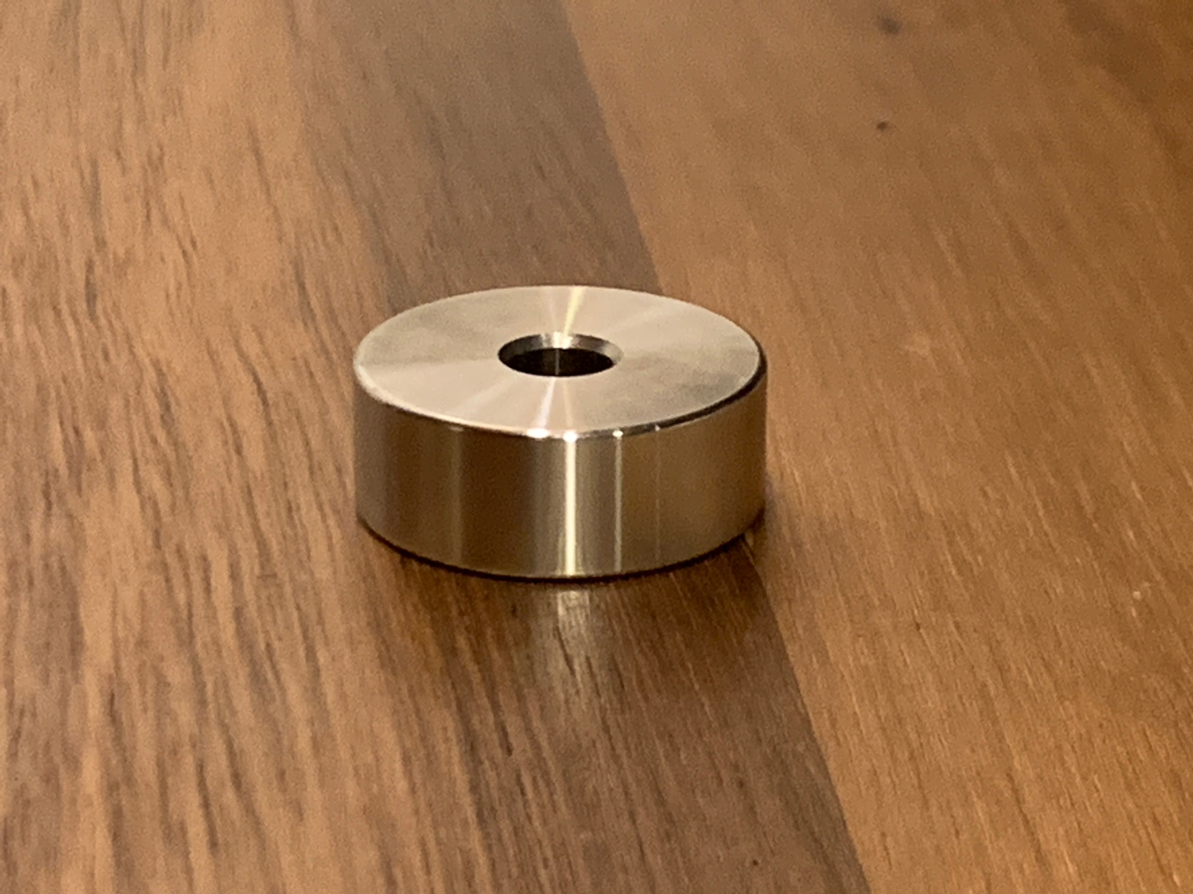 EXTSW .257” ID x .990"  OD x 3/8” Long 316 Stainless Spacer