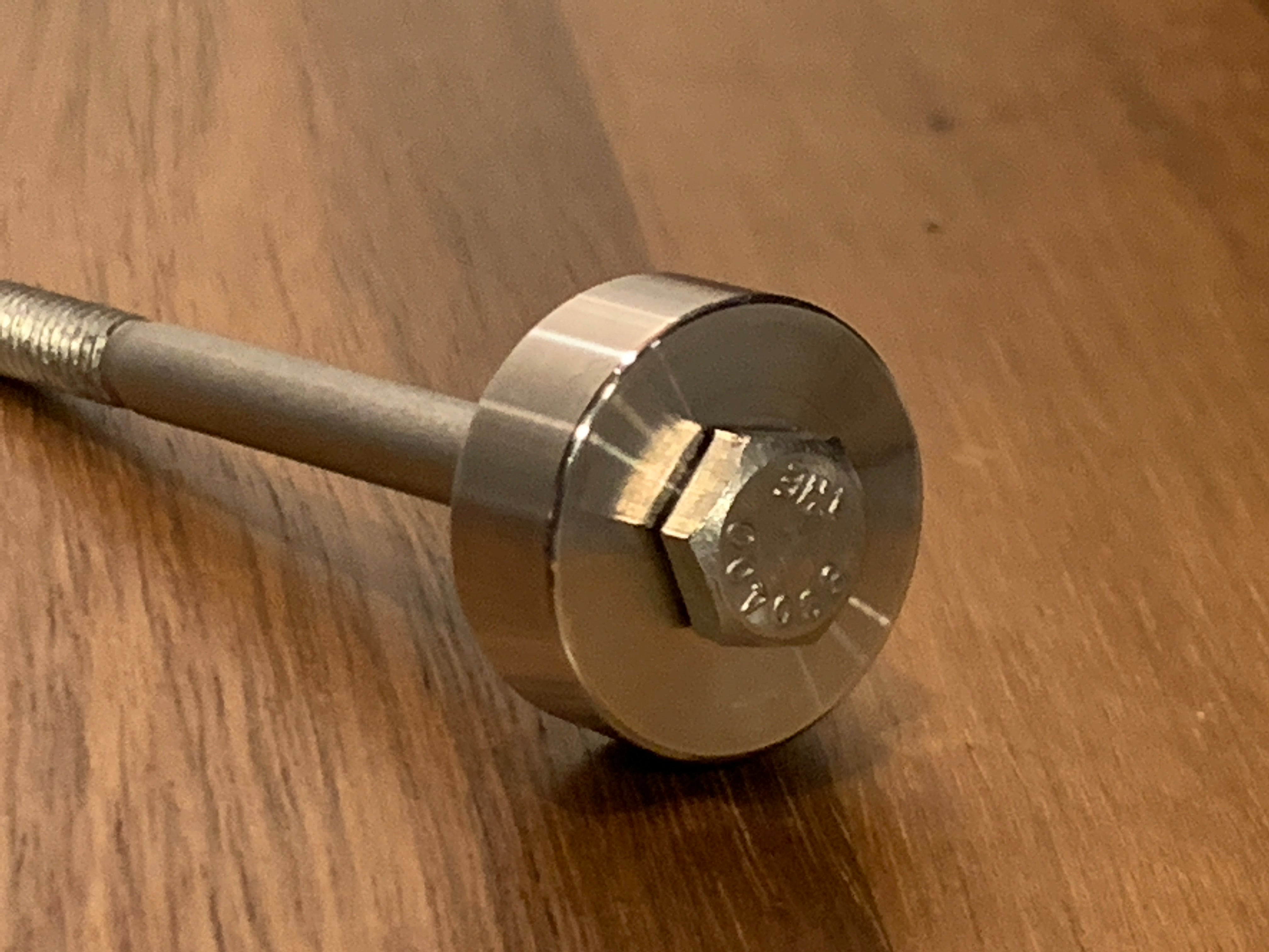 EXTSW .257” ID x .990"  OD x 3/8” Long 316 Stainless Spacer