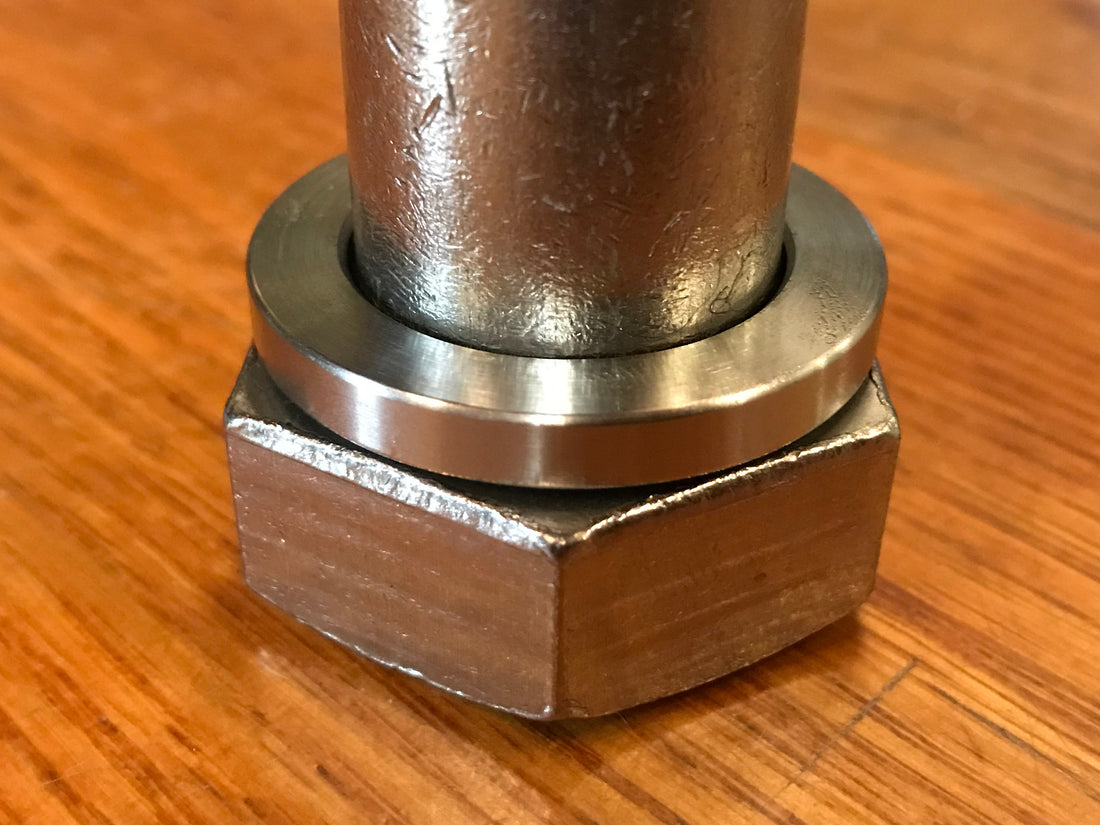 EXTSW 1.032" ID x 1.490" OD x 3/16" Thick 316 Stainless Washer