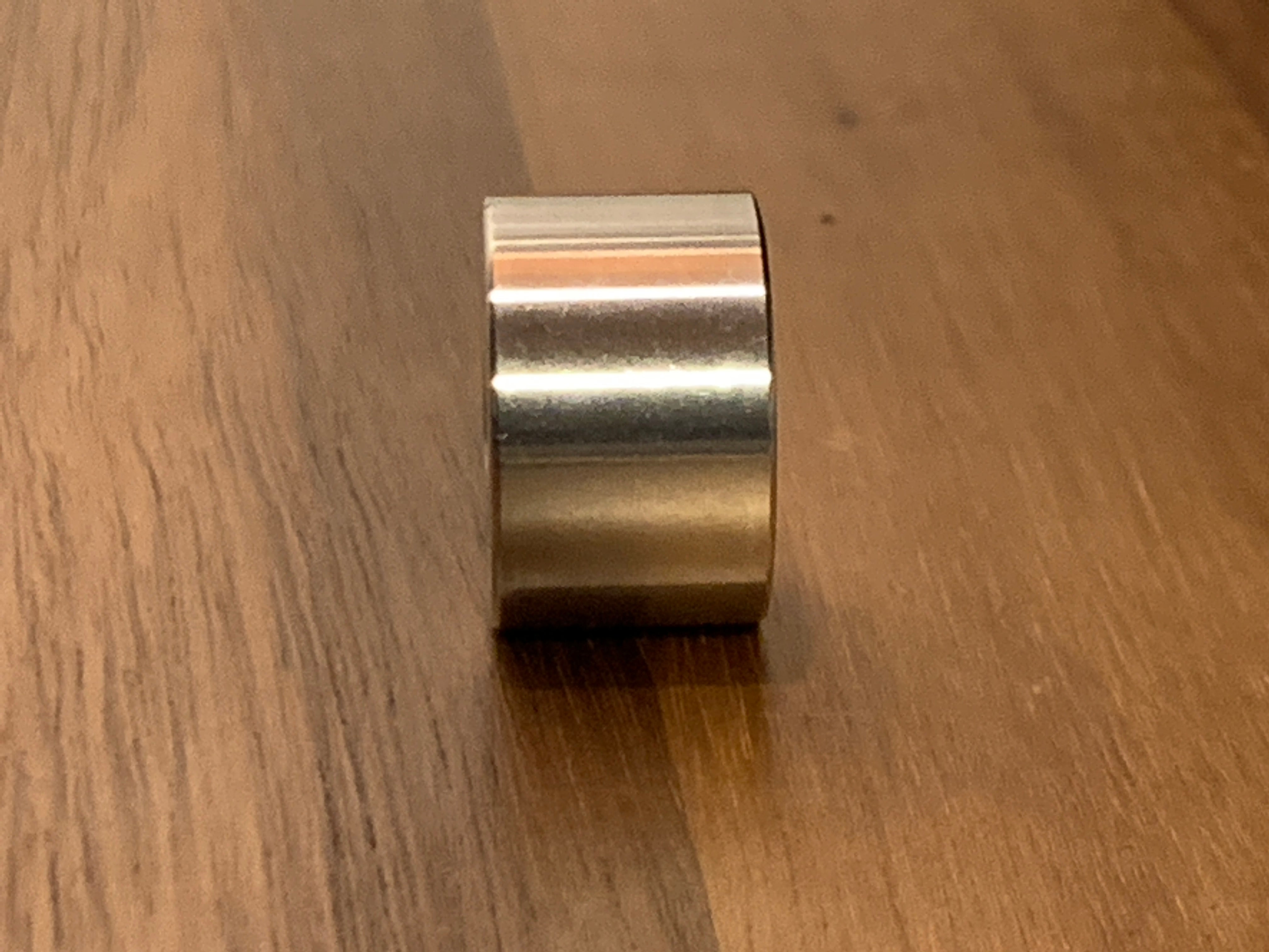 EXTSW .257” ID x .990" OD x 5/8" Long 316 Stainless Spacer