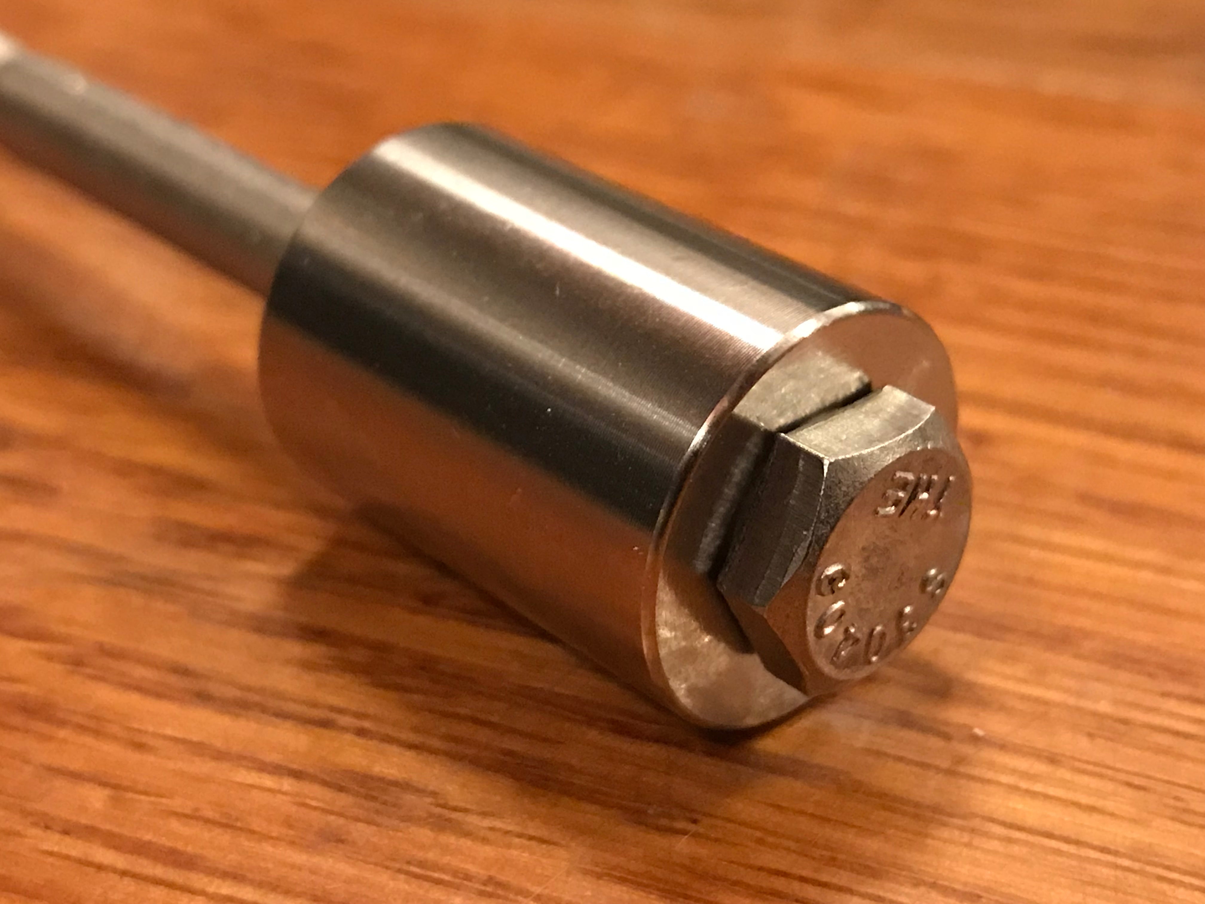 EXTSW .257” ID x .740" OD x 1" Long 316 Stainless Spacer