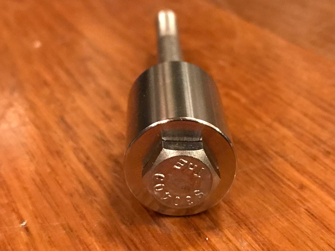 EXTSW .257” ID x .740" OD x 1" Long 316 Stainless Spacer