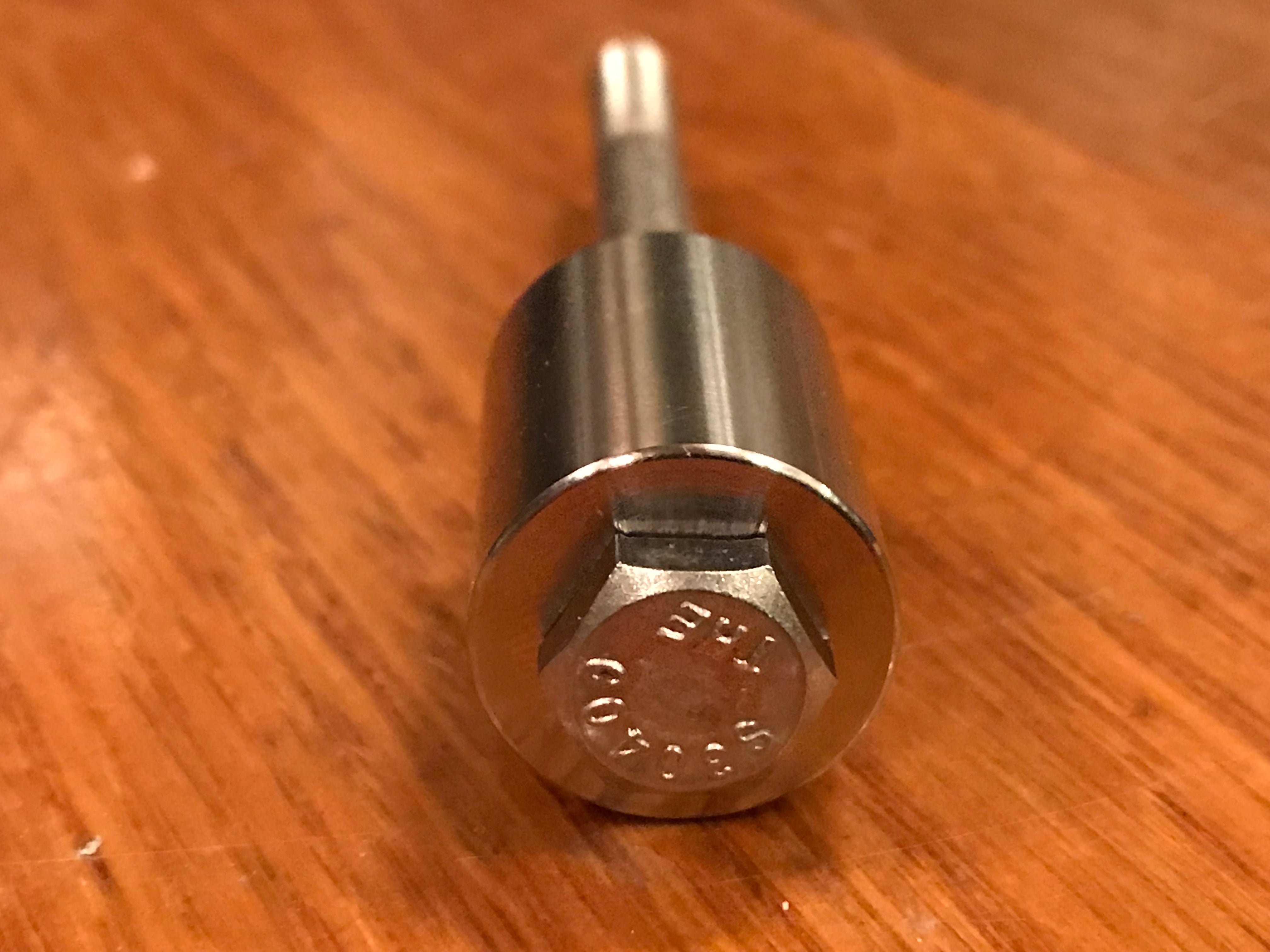 EXTSW .257” ID x .740" OD x 1" Long 304 Stainless Spacer