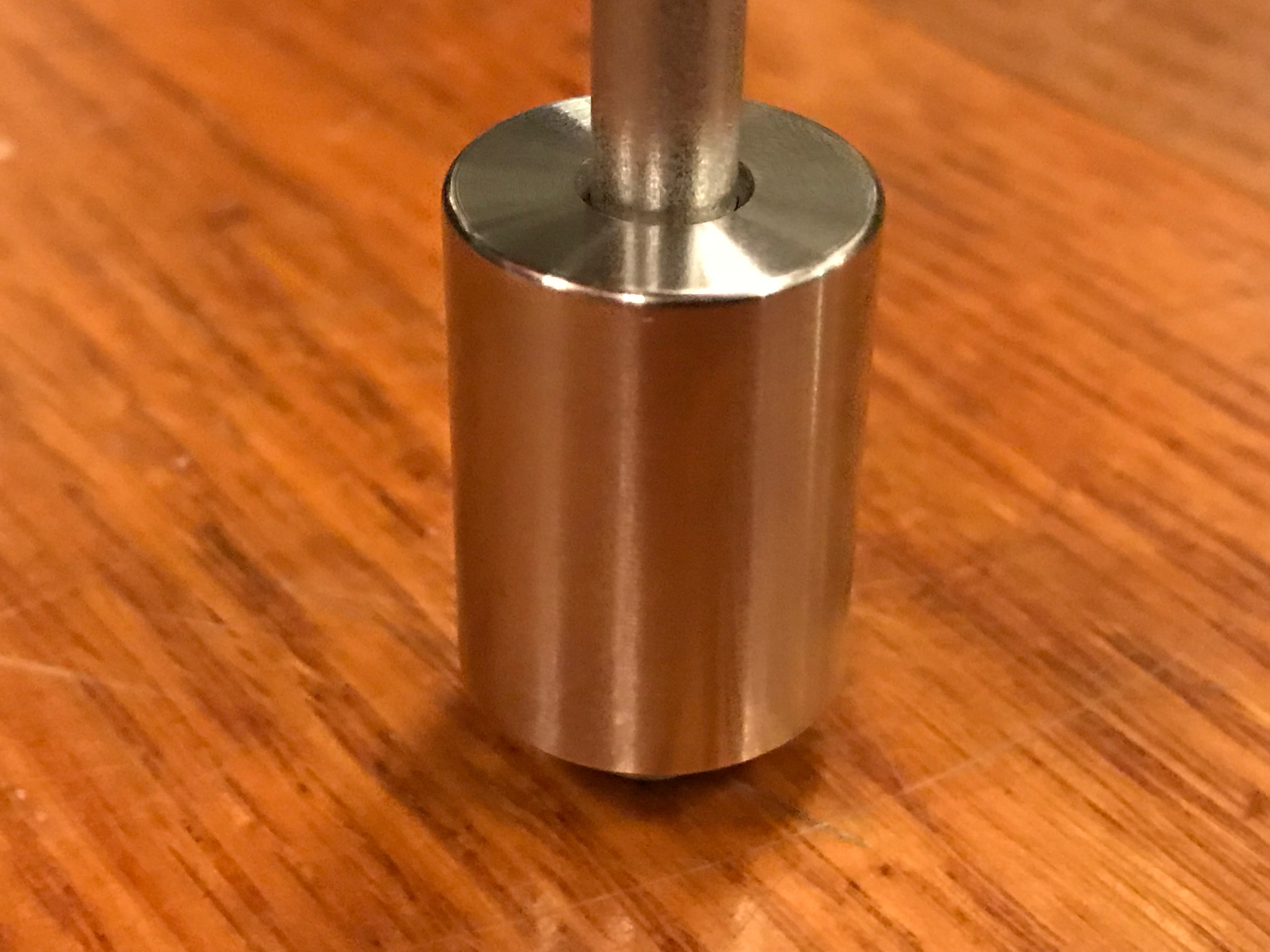EXTSW .257” ID x .740" OD x 1" Long 304 Stainless Spacer