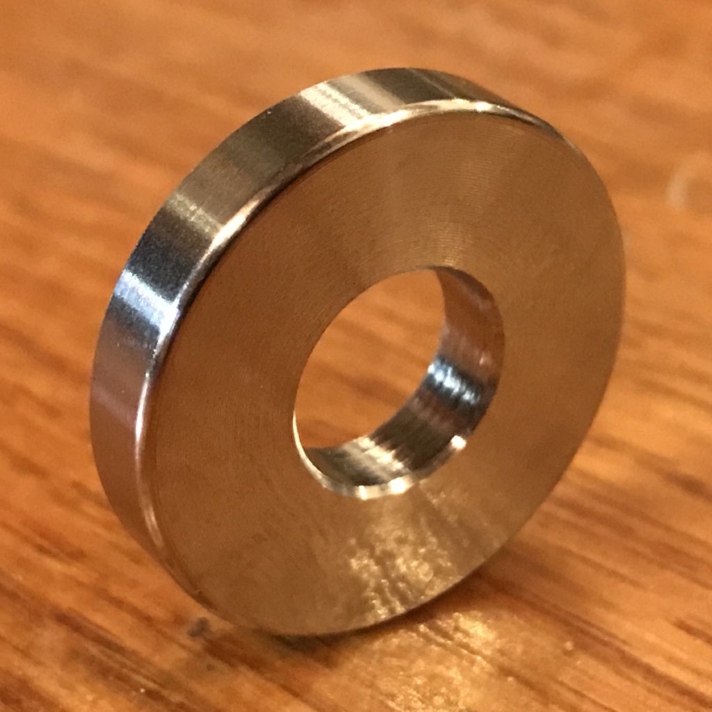 EXTSW 10.16 mm ID x 25.15 mm OD x 4.8 mm Thick 316 Stainless Washer