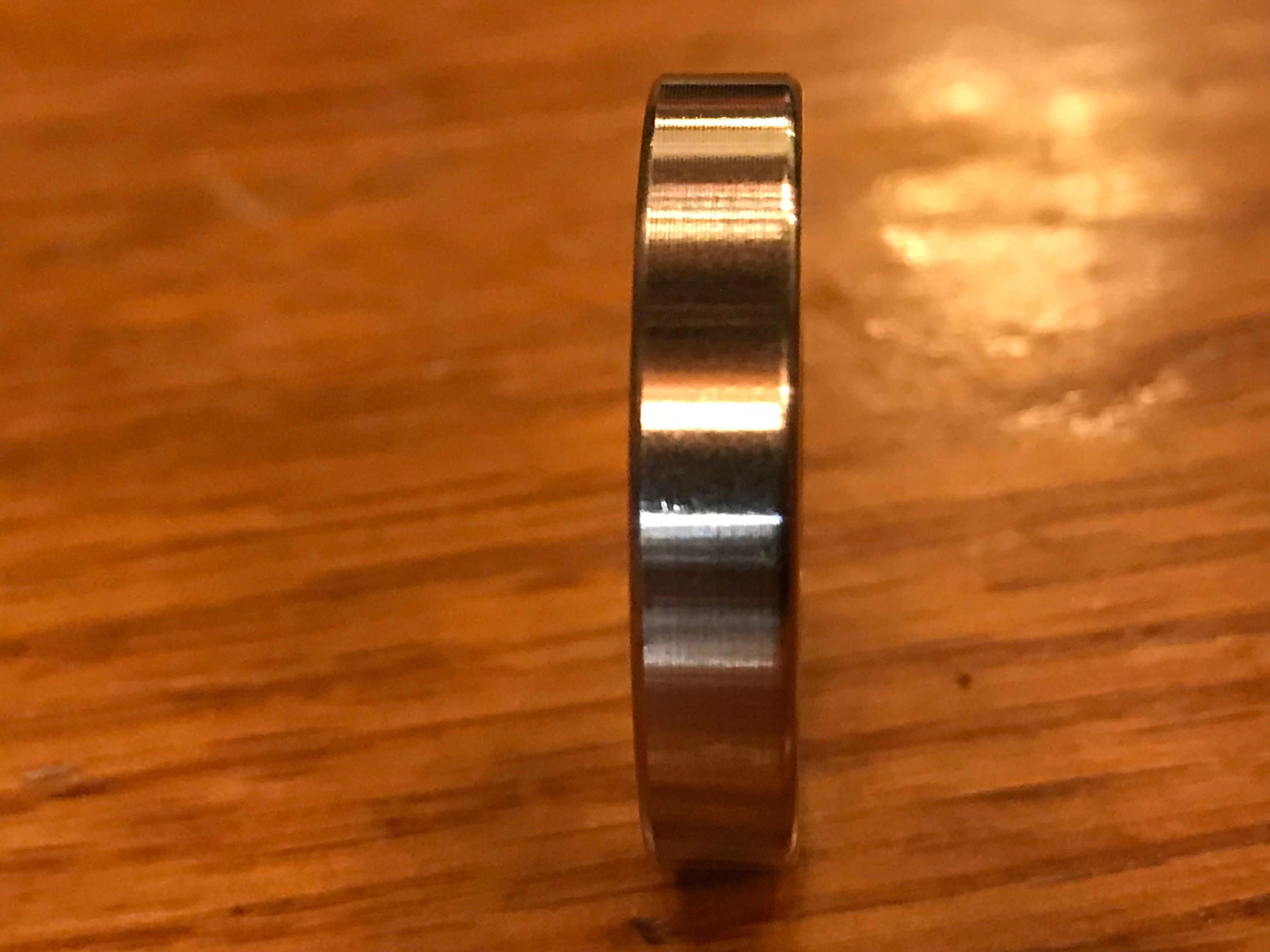 EXTSW 10.16 mm ID x 25.15 mm OD x 4.8 mm Thick 316 Stainless Washer