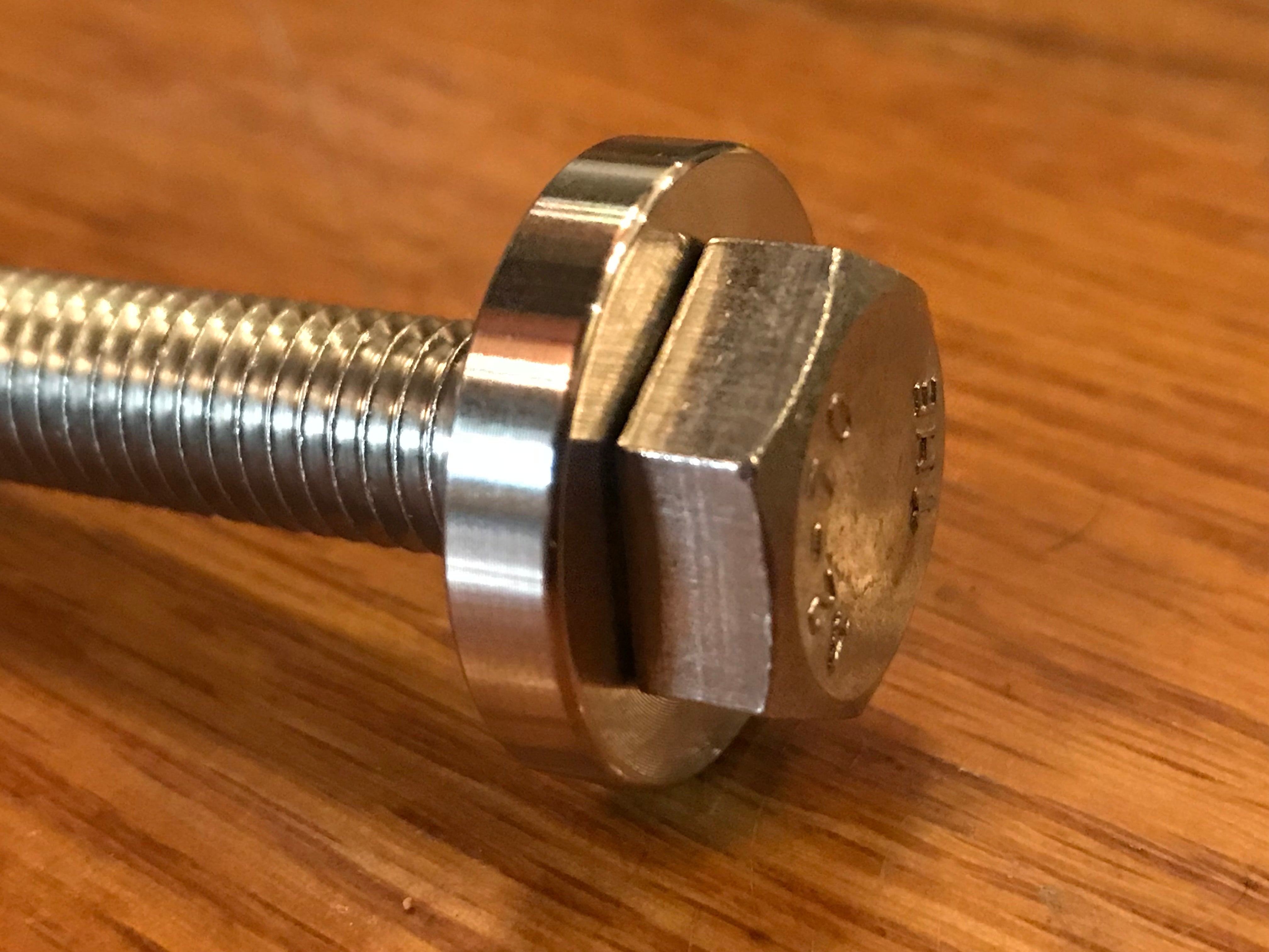 EXTSW 10.16 mm ID x 25.15 mm OD x 4.8 mm Thick 316 Stainless Washer
