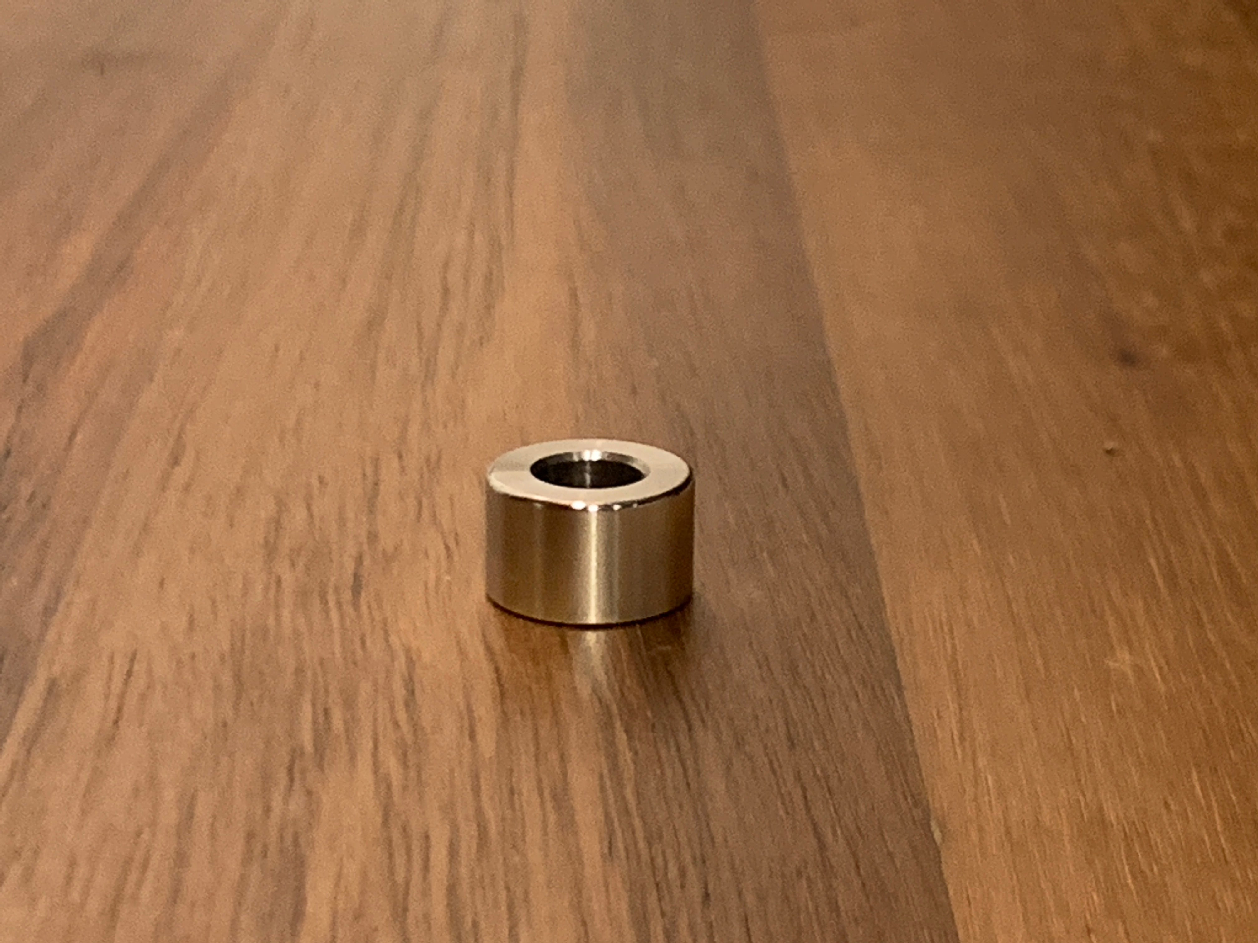 EXTSW .323” ID x .615" OD x 3/8" Long 316 Stainless Spacer