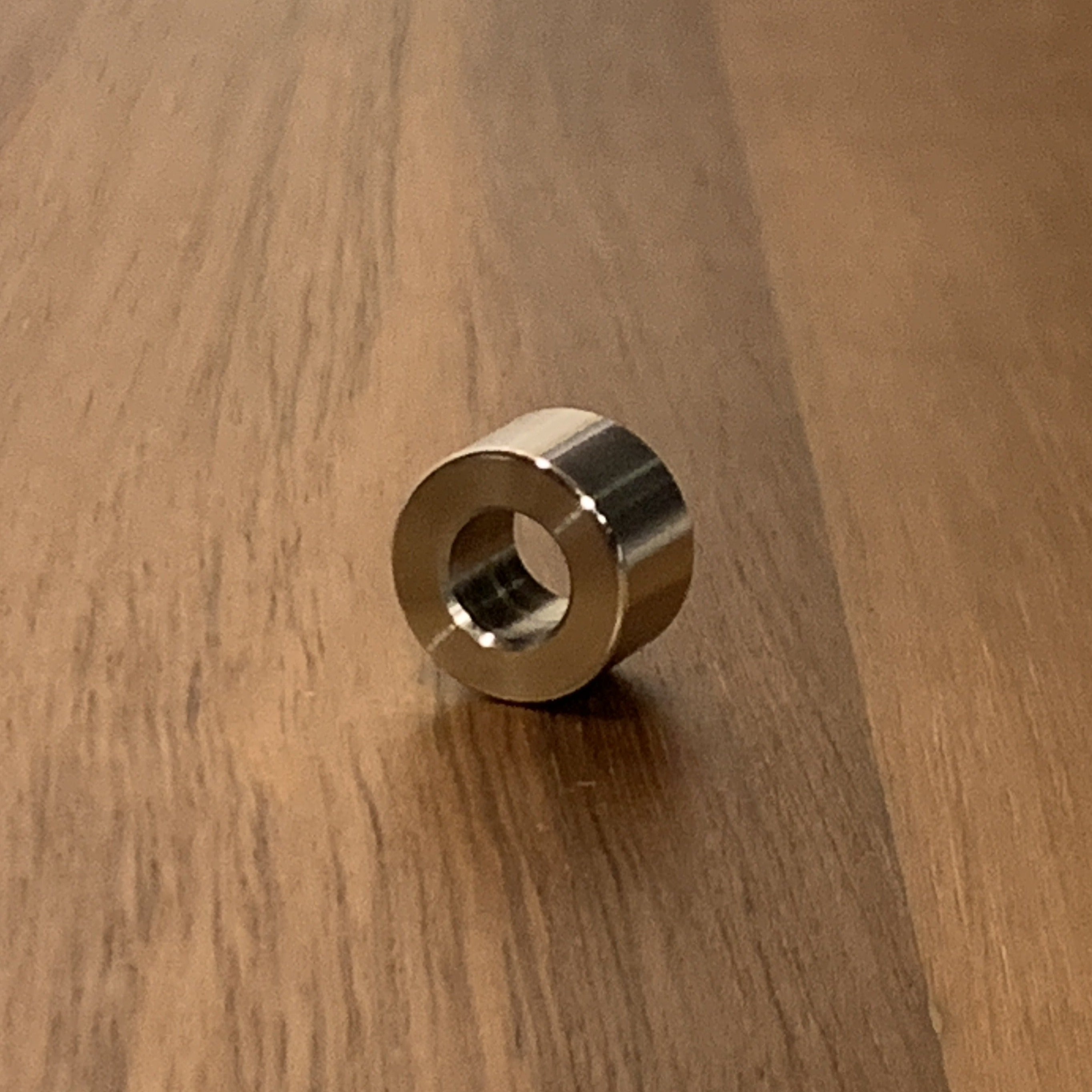 EXTSW .323” ID x .615" OD x 3/8" Long 316 Stainless Spacer