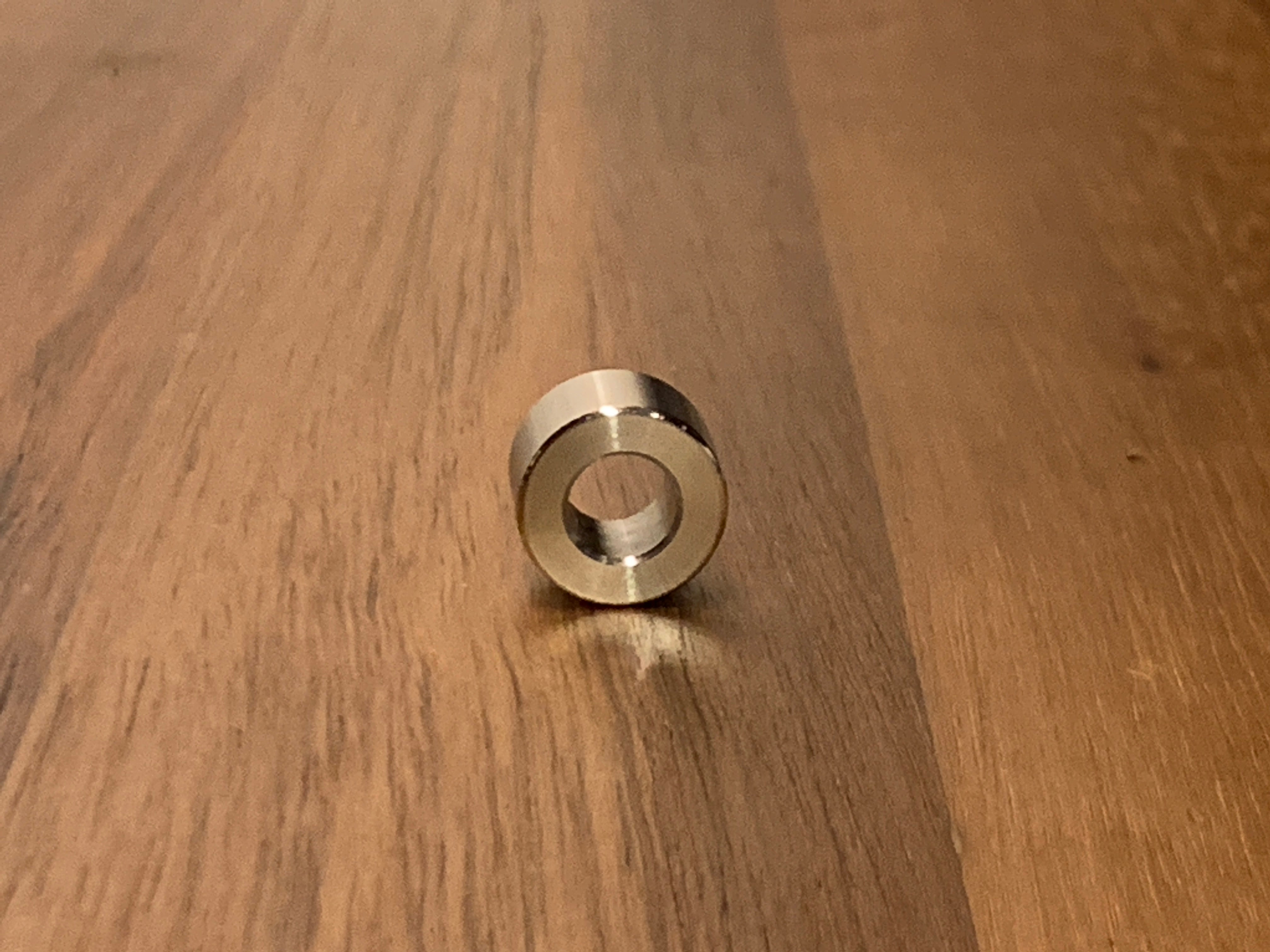 EXTSW .323” ID x .615" OD x 3/8" Long 316 Stainless Spacer