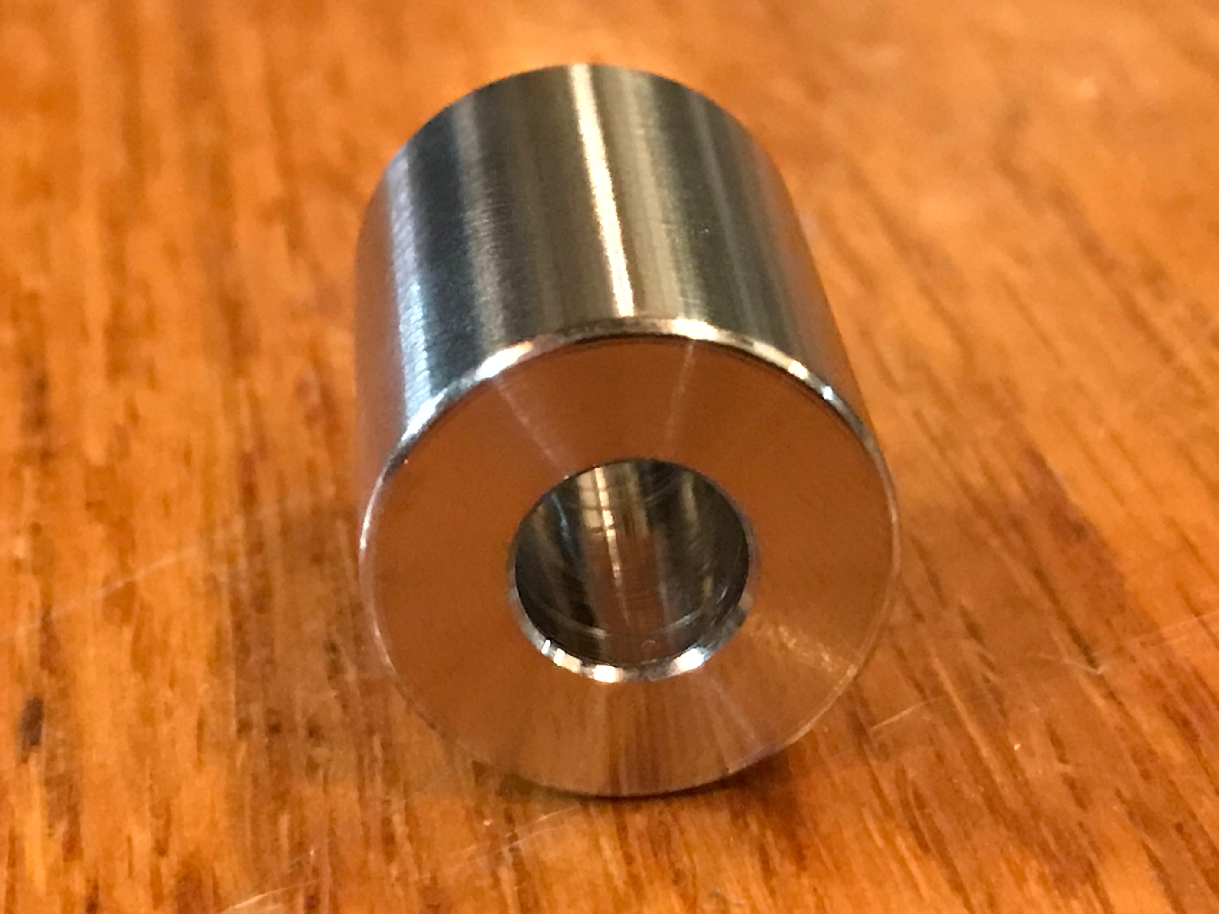 EXTSW 5/16" ID x .740" OD x 1" Long 304 Stainless Spacer