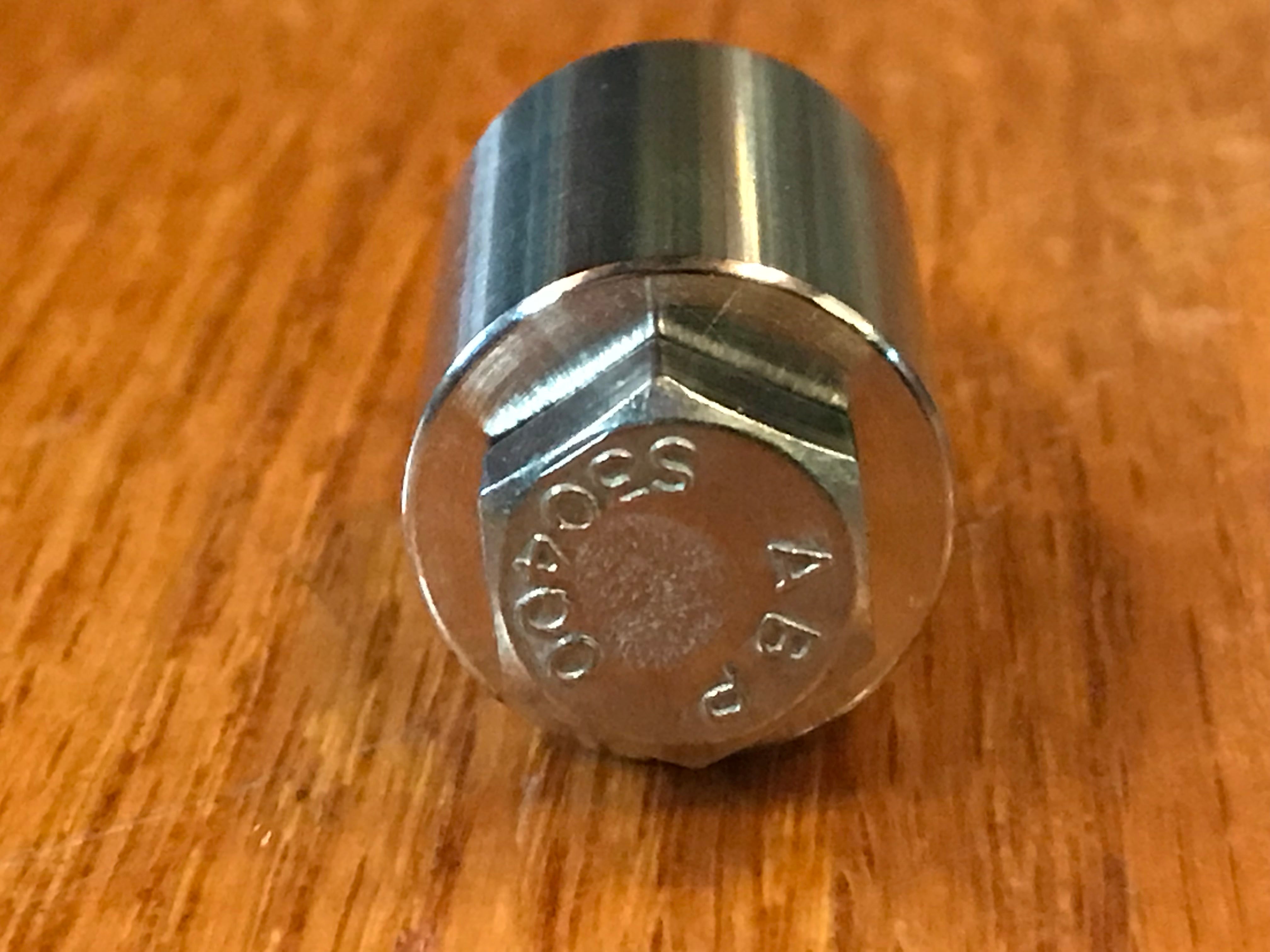 EXTSW .257” ID x .490" x 7/8" Long 316 Stainless Spacer