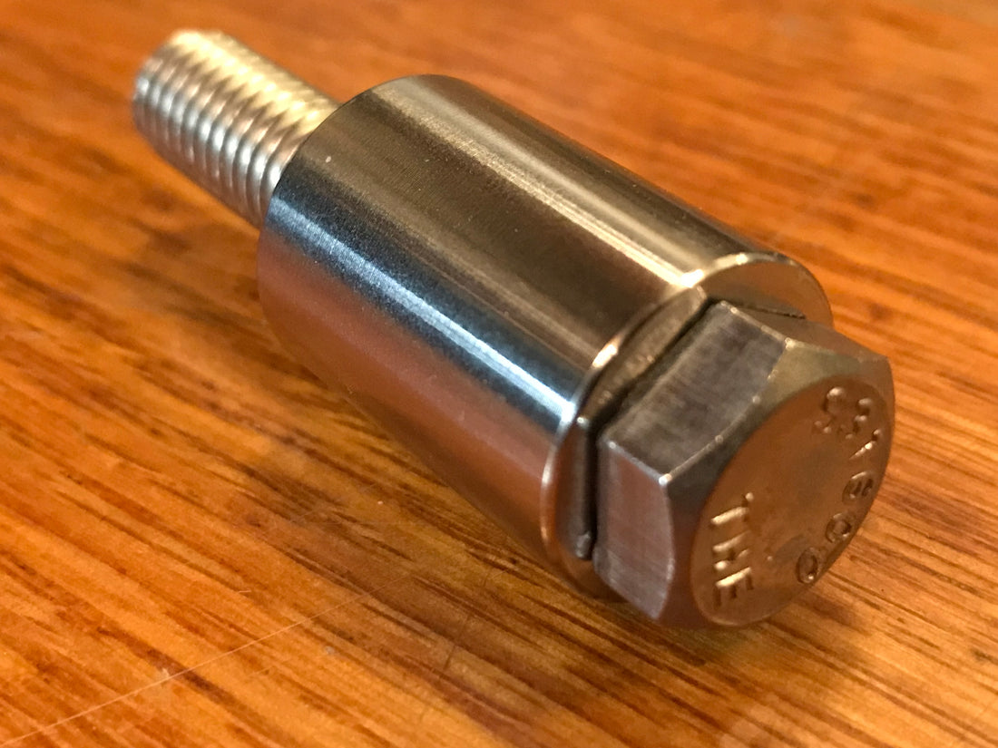 EXTSW .383” ID x .740" OD x 1" Long 304 Stainless Spacer