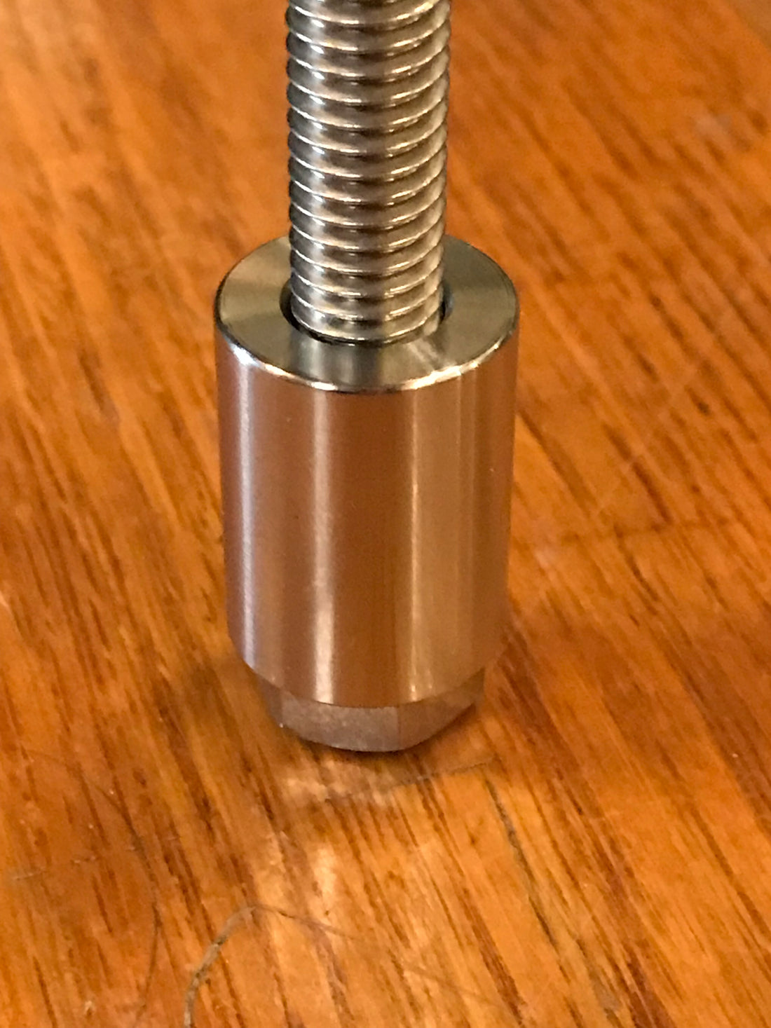 EXTSW .383” ID x .740" OD x 1 1/8" thick 316 Stainless Spacer