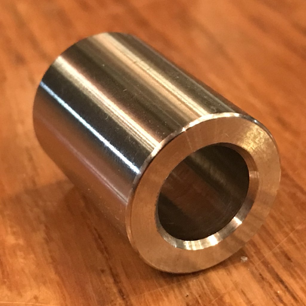 EXTSW  7/16" ID x .740" OD x 1" Thick 304 Stainless Spacer