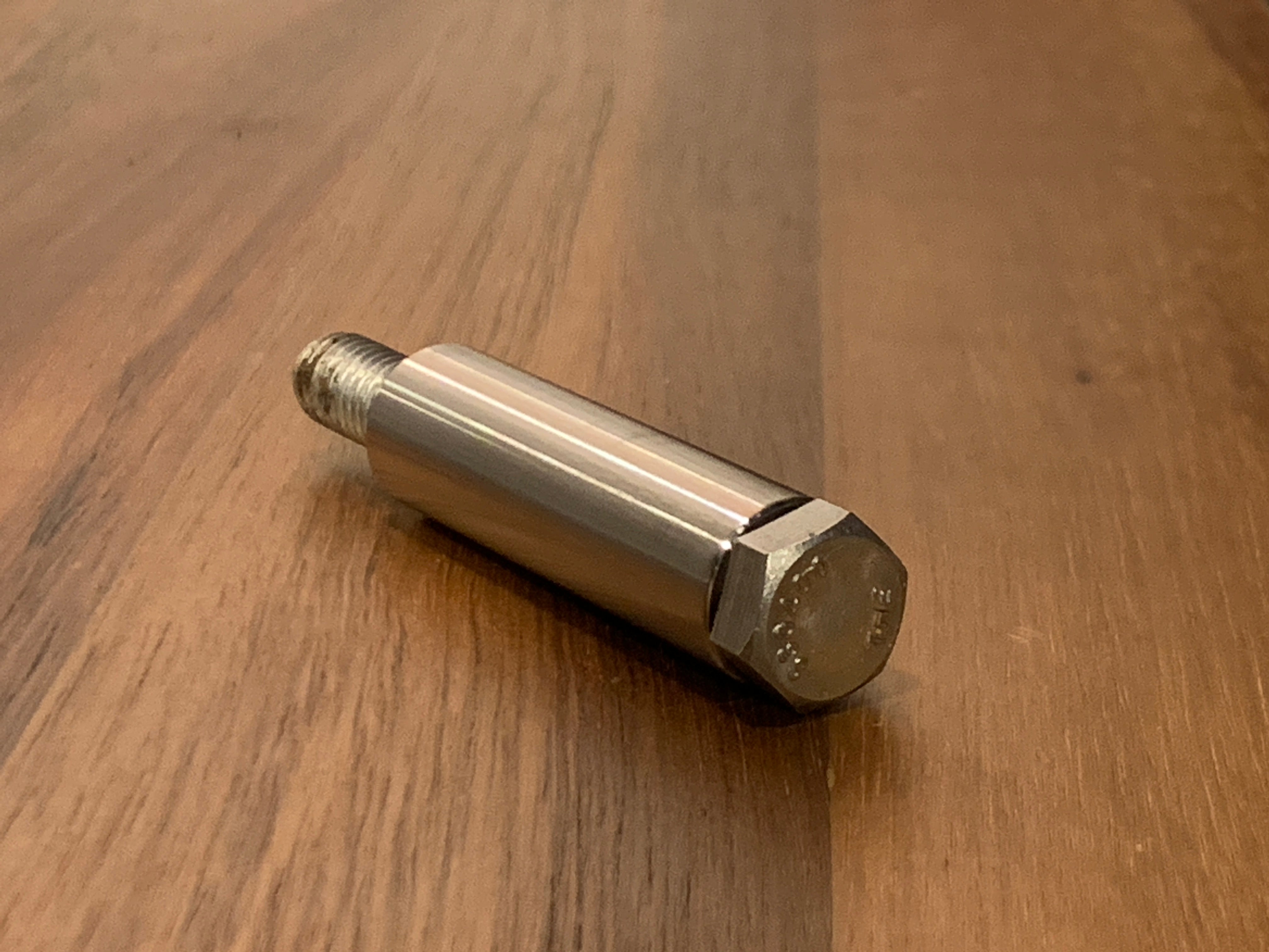 EXTSW .383” ID x .615" OD x 2 1/8” thick 316 Stainless Shaft Spacer