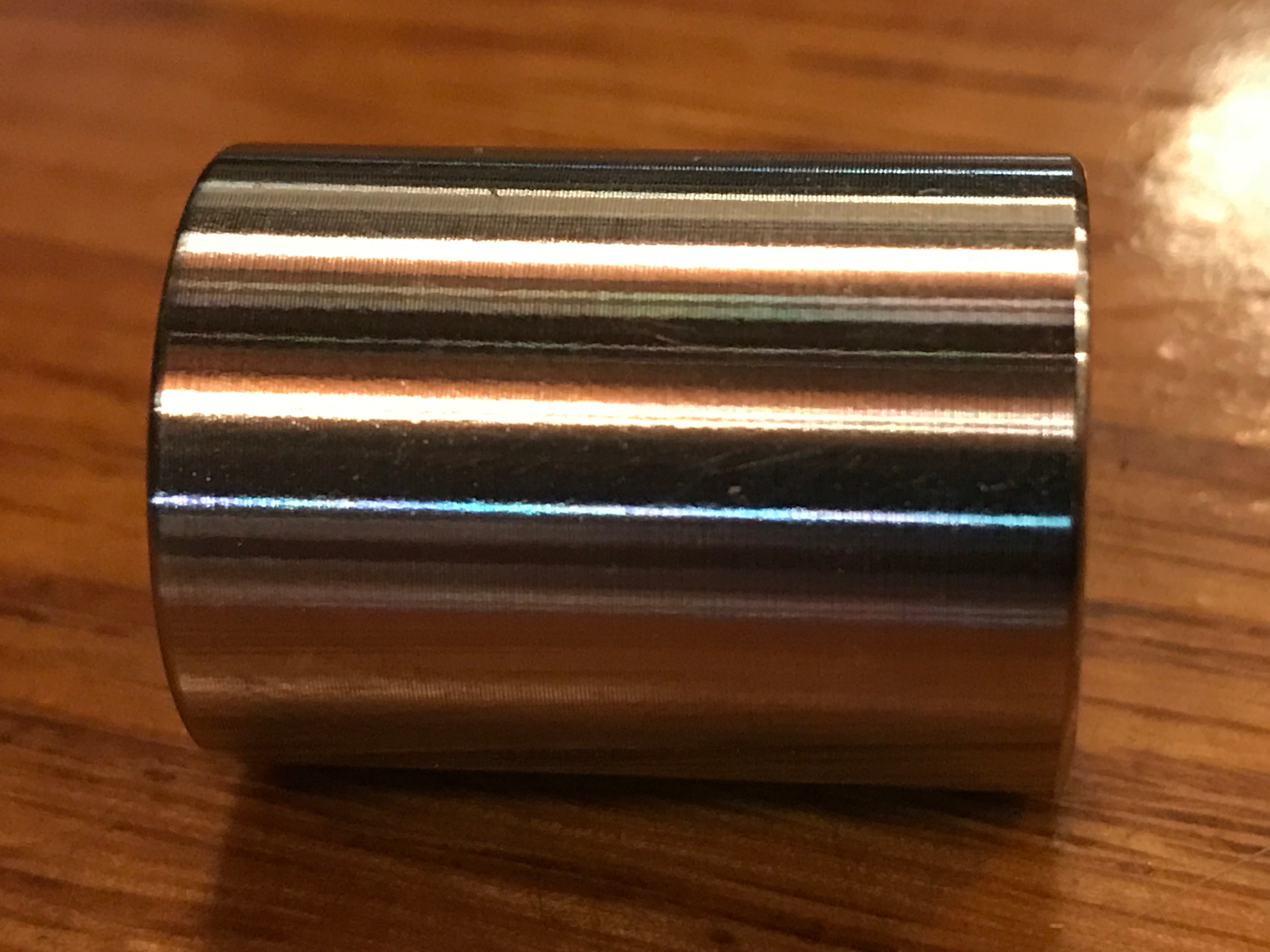EXTSW  7/16" ID x .740" OD x 1" Thick 304 Stainless Spacer