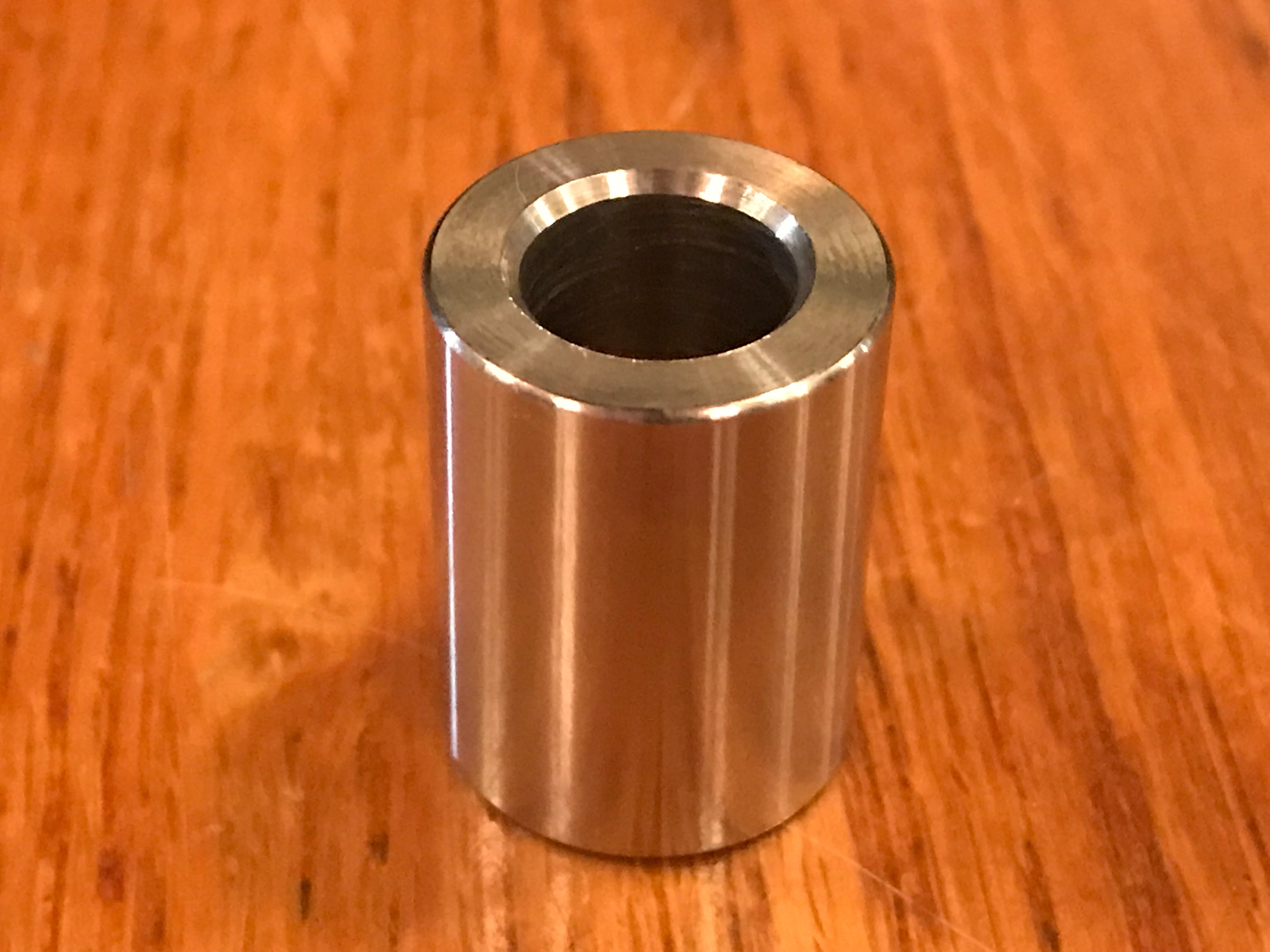 EXTSW  7/16" ID x .740" OD x 1" Thick 304 Stainless Spacer