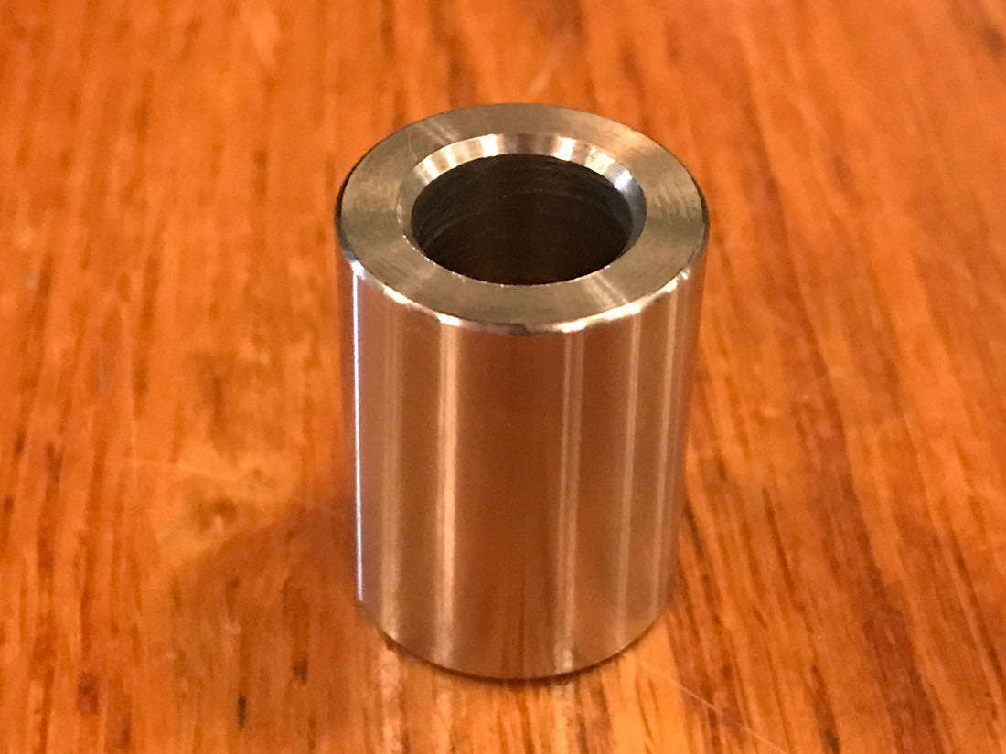 EXTSW  7/16" ID x .740" OD x 1" Thick 304 Stainless Spacer