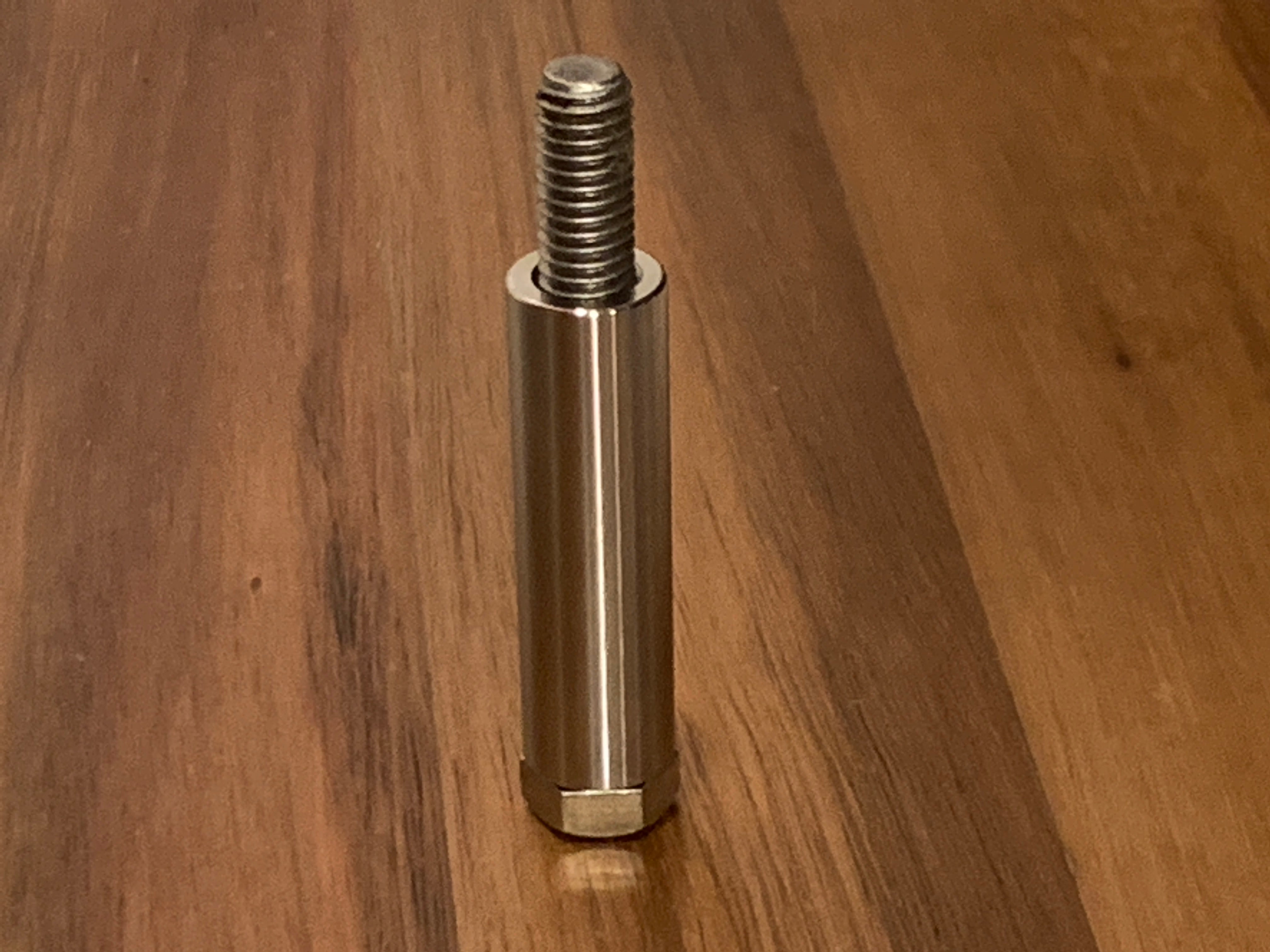 EXTSW .383” ID x .615" OD x 2 1/8” thick 316 Stainless Shaft Spacer