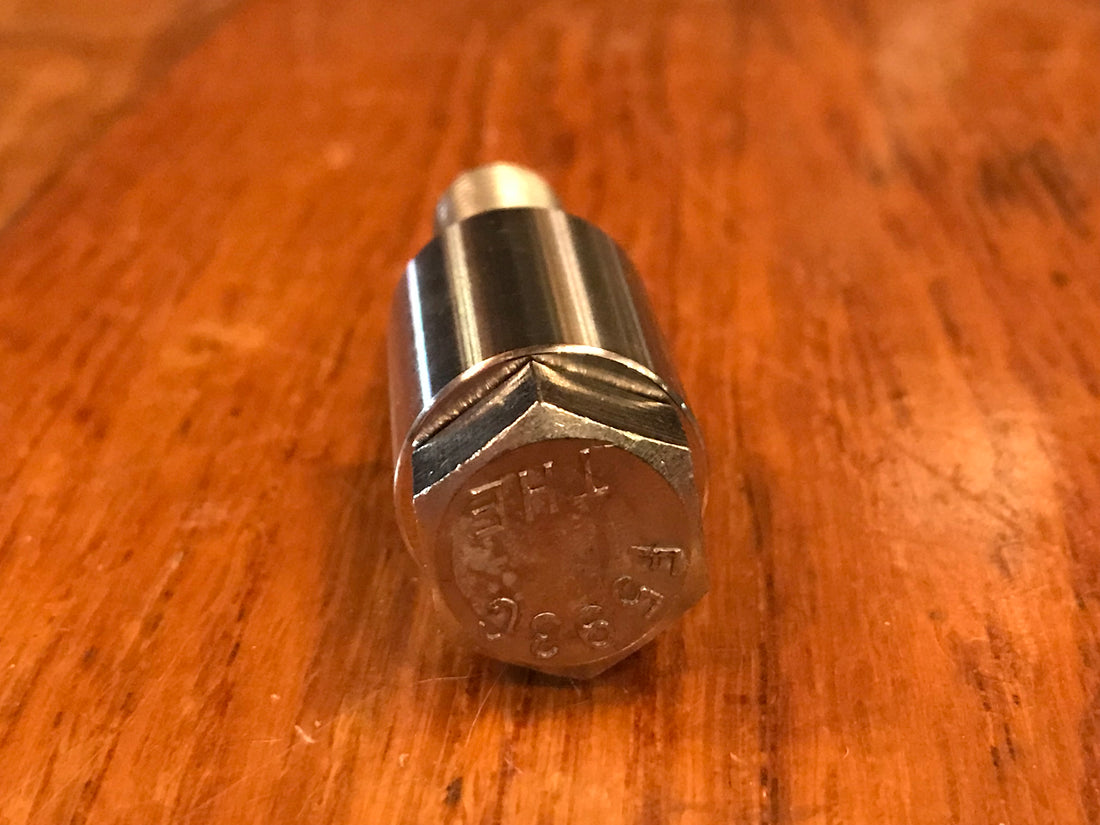 EXTSW .443” ID x .740" OD x 1" Long 316 Stainless Spacer