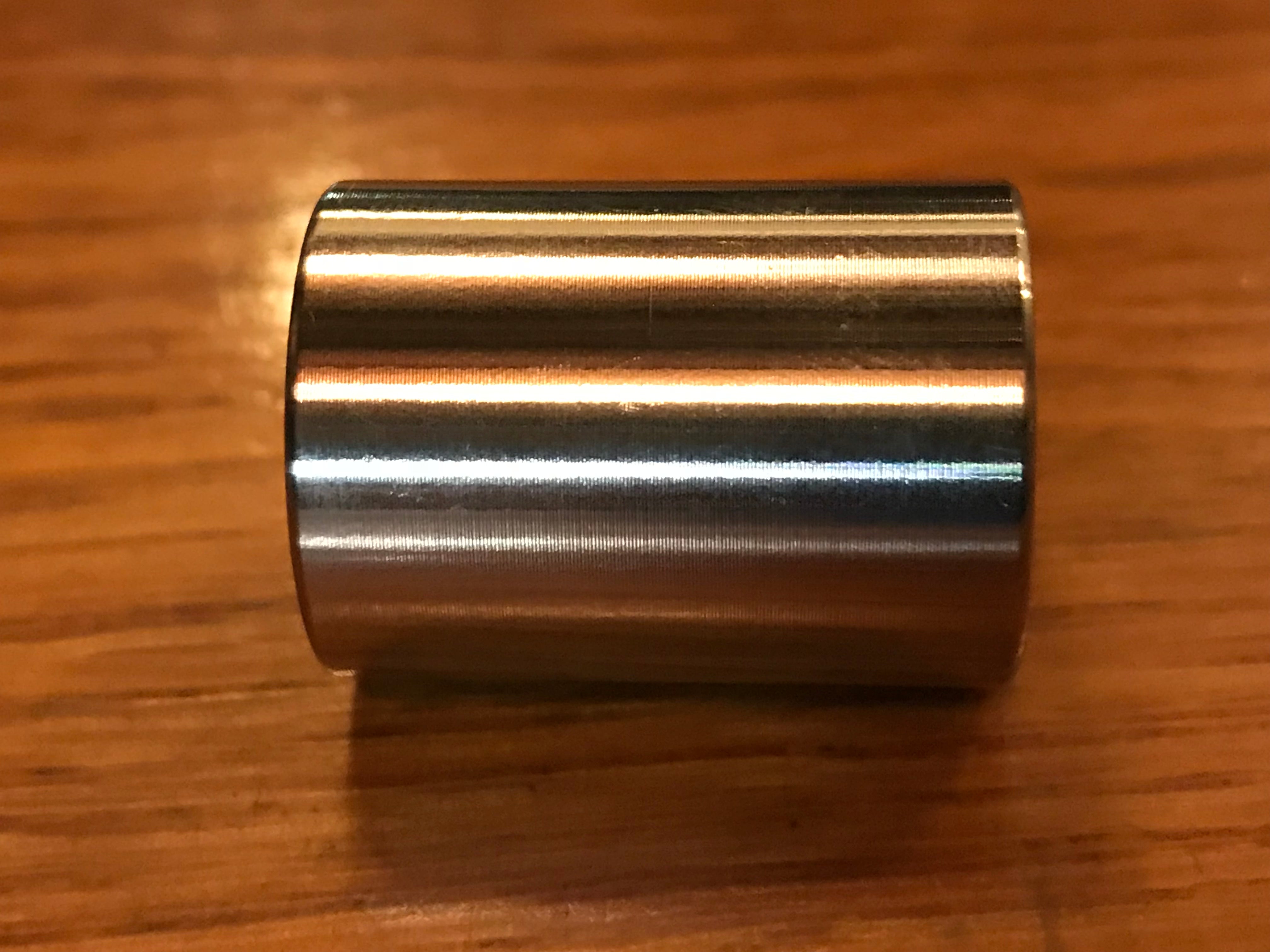 EXTSW 1/2" ID x .740" OD x 1 1/4" Long 304 Stainless Spacer