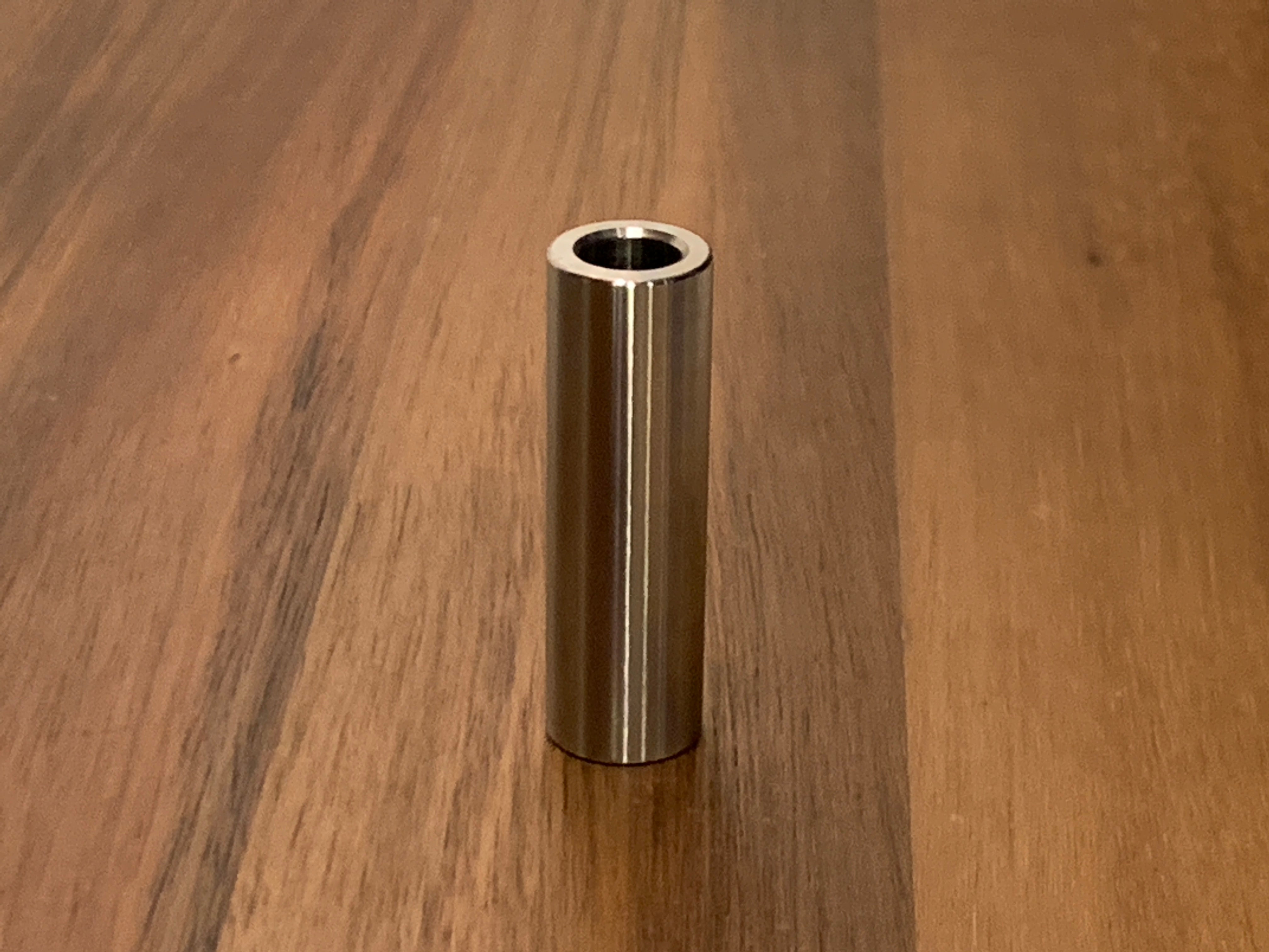 EXTSW .383”" ID x .615" OD x 2 1/2” thick 316 stainless Spacer