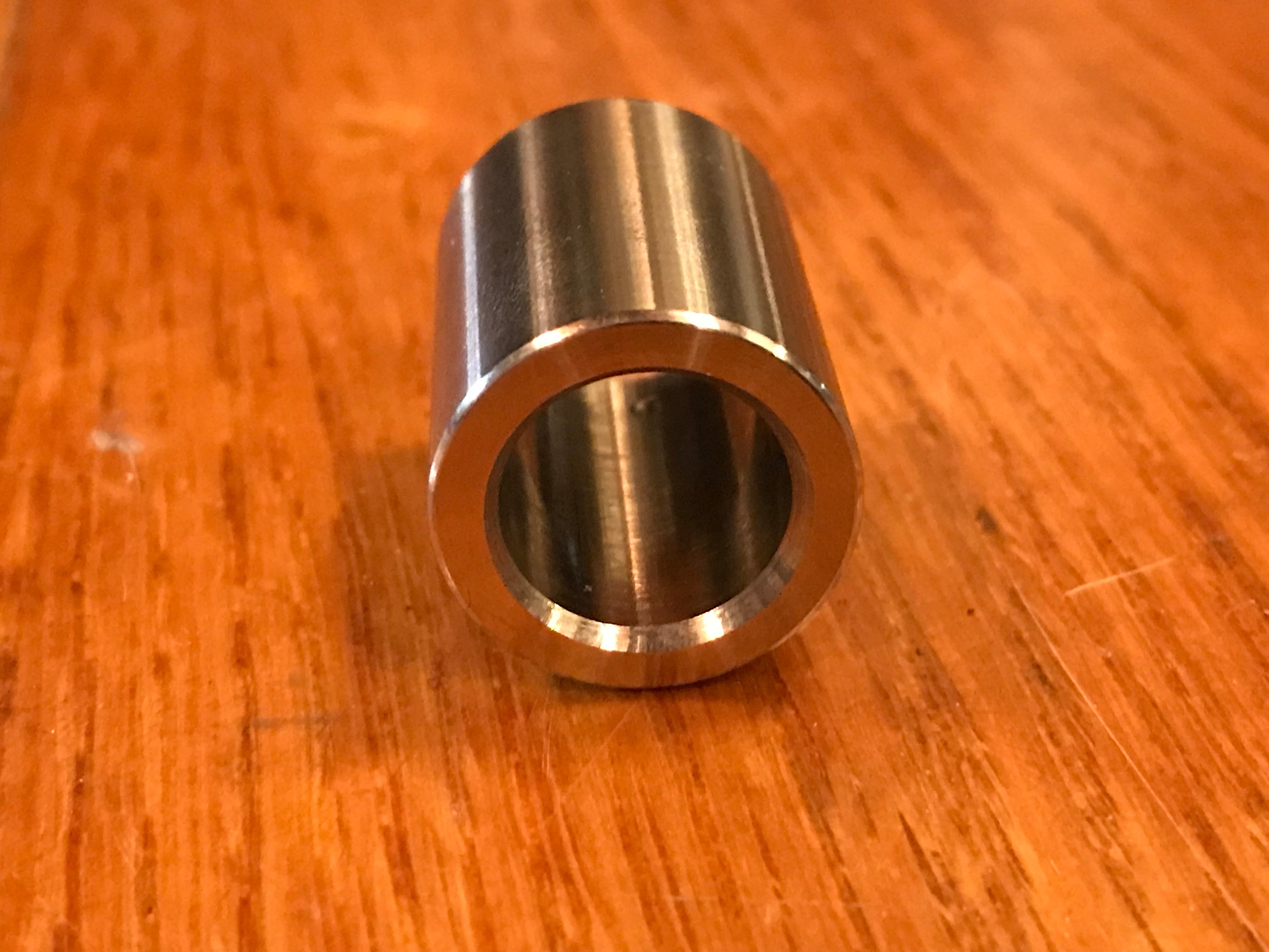 EXTSW 1/2" ID x .740" OD x 1 1/4" Long 304 Stainless Spacer