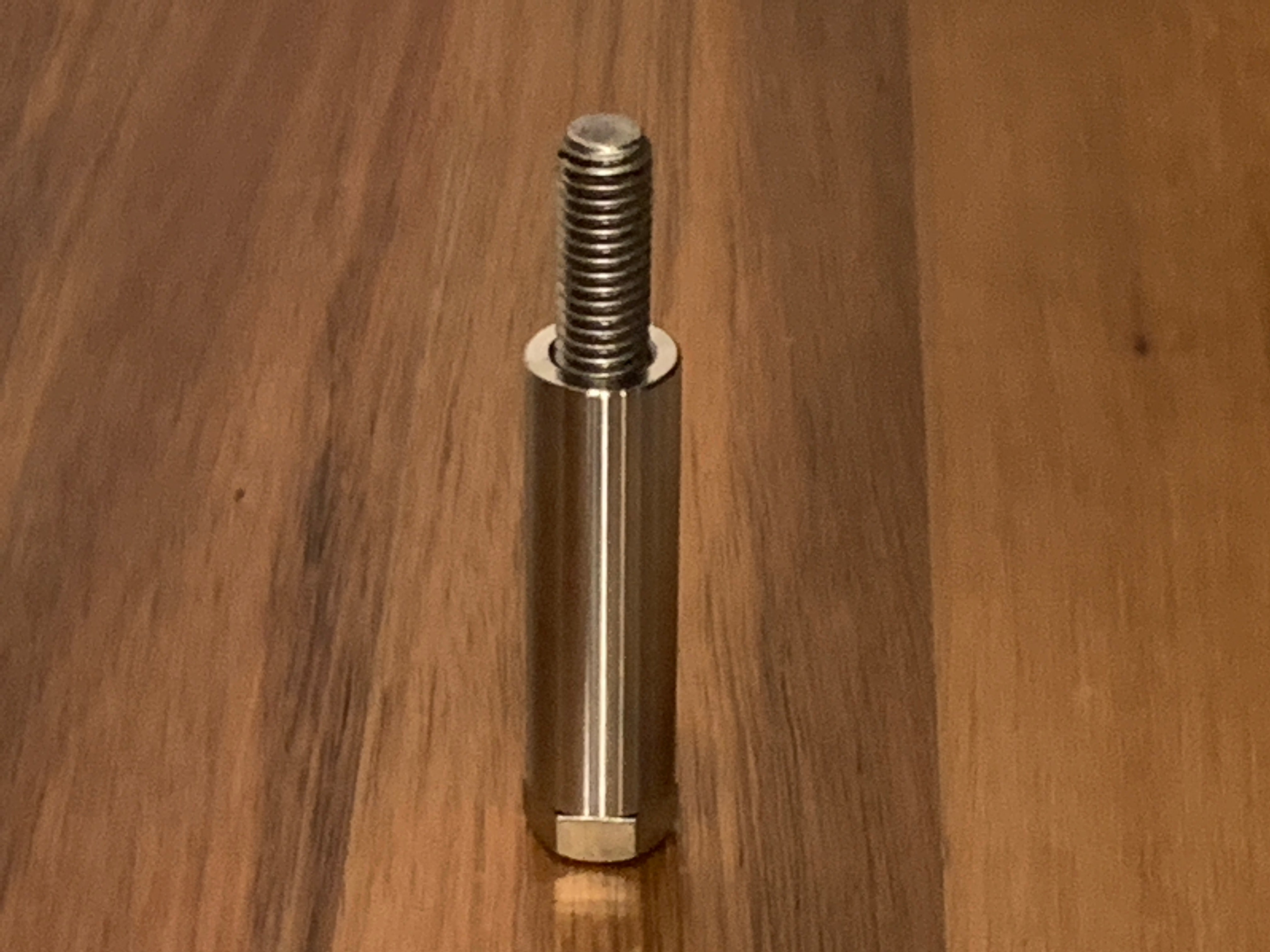 EXTSW .383”" ID x .615" OD x 2 1/2” thick 316 stainless Spacer