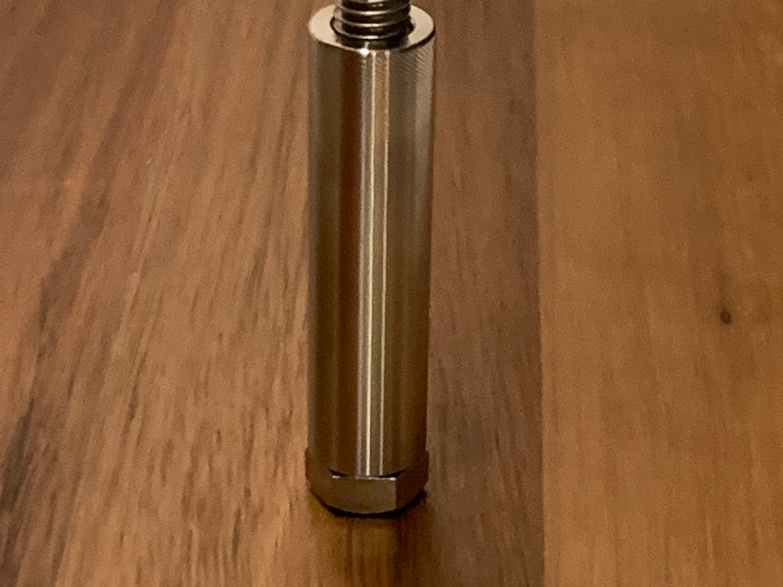 EXTSW .383” ID x .615" ODx 2 3/8" long 316 Stainless Spacer